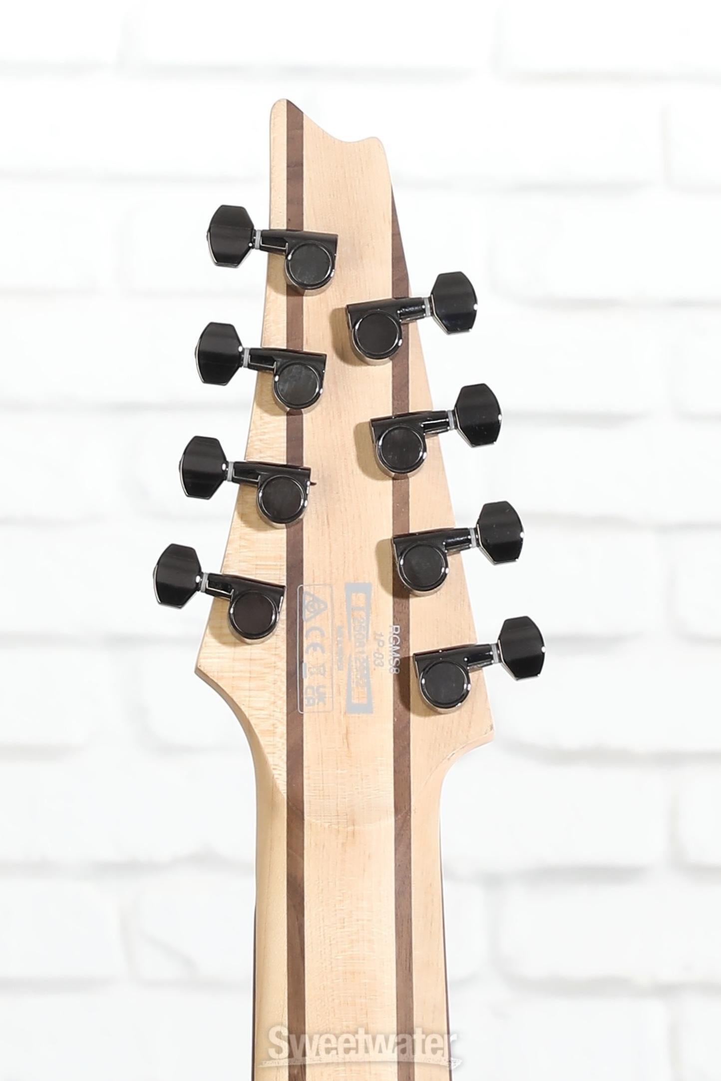 Ibanez RG Standard RGMS8 Multi-scale 8-string Electric Guitar