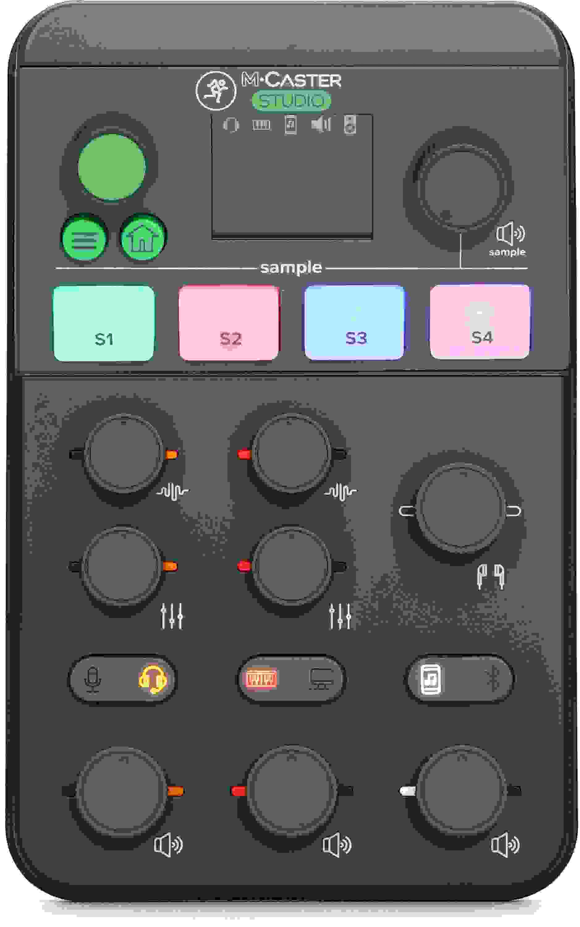 Mackie M-Caster Studio Live Streaming Mixer - Black | Sweetwater