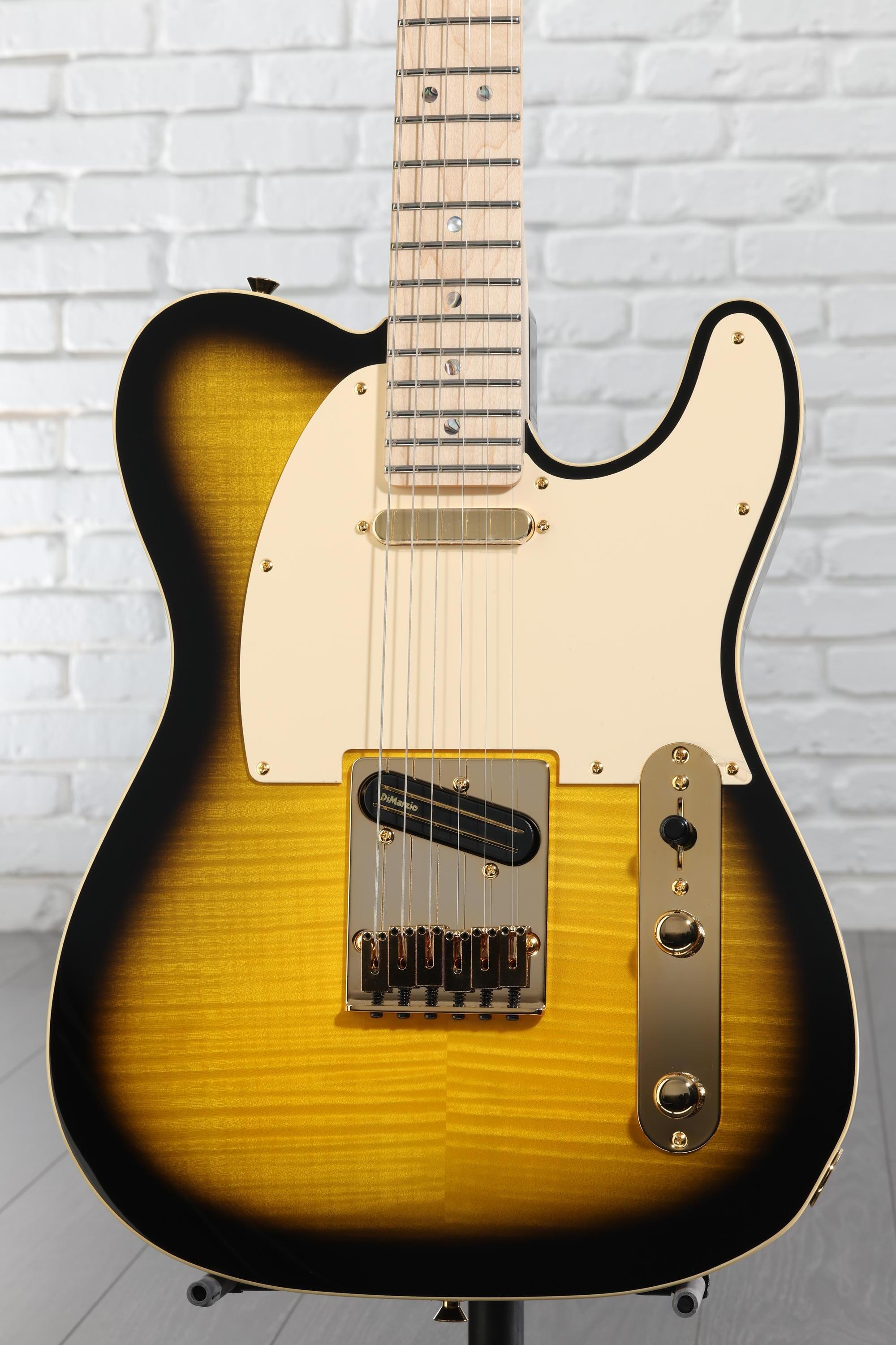 ギター Fender Richie Kotzen Telecaster Fender Richie Kotzen Telecaster Electric Guitar - 2-tone Sunburst