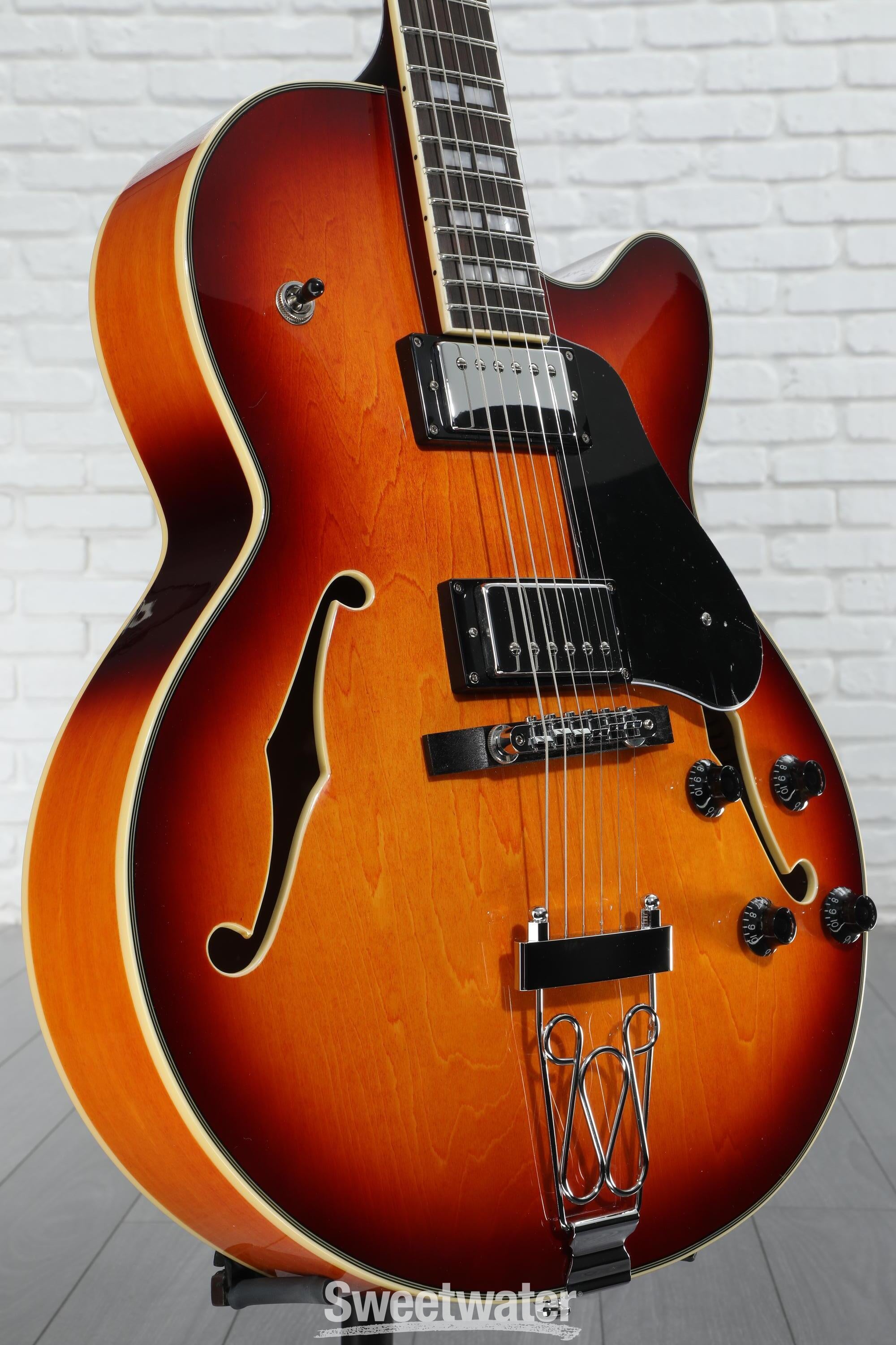 Sire Larry Carlton H7F Hollowbody Electric Guitar - Tobacco