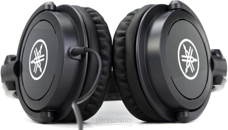 Yamaha HPH-100 Closed-back Headphones Black Sweetwater