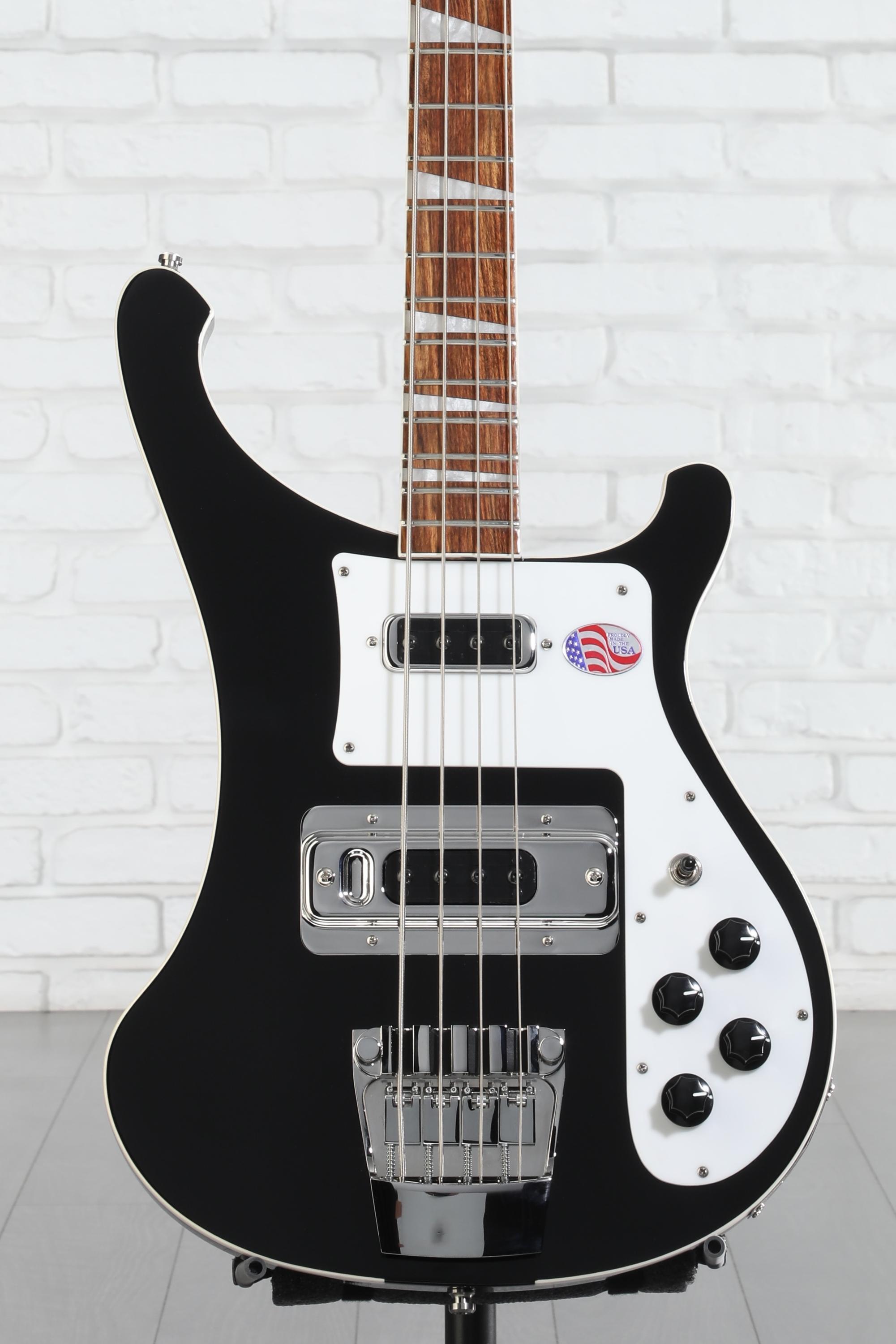 Rickenbacker 4003 Stereo Bass Guitar - Jetglo | Sweetwater