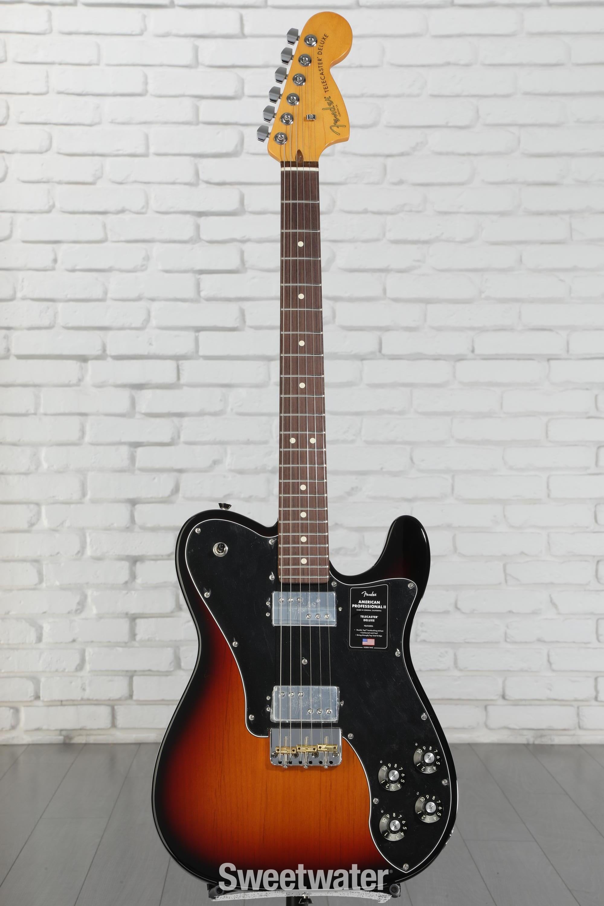 アメプロ II Telecaster Deluxe Fender American Professional II Telecaster Deluxe - 3-color