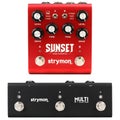 Photo of Strymon Sunset Dual Overdrive Pedal and Multi Switch Plus