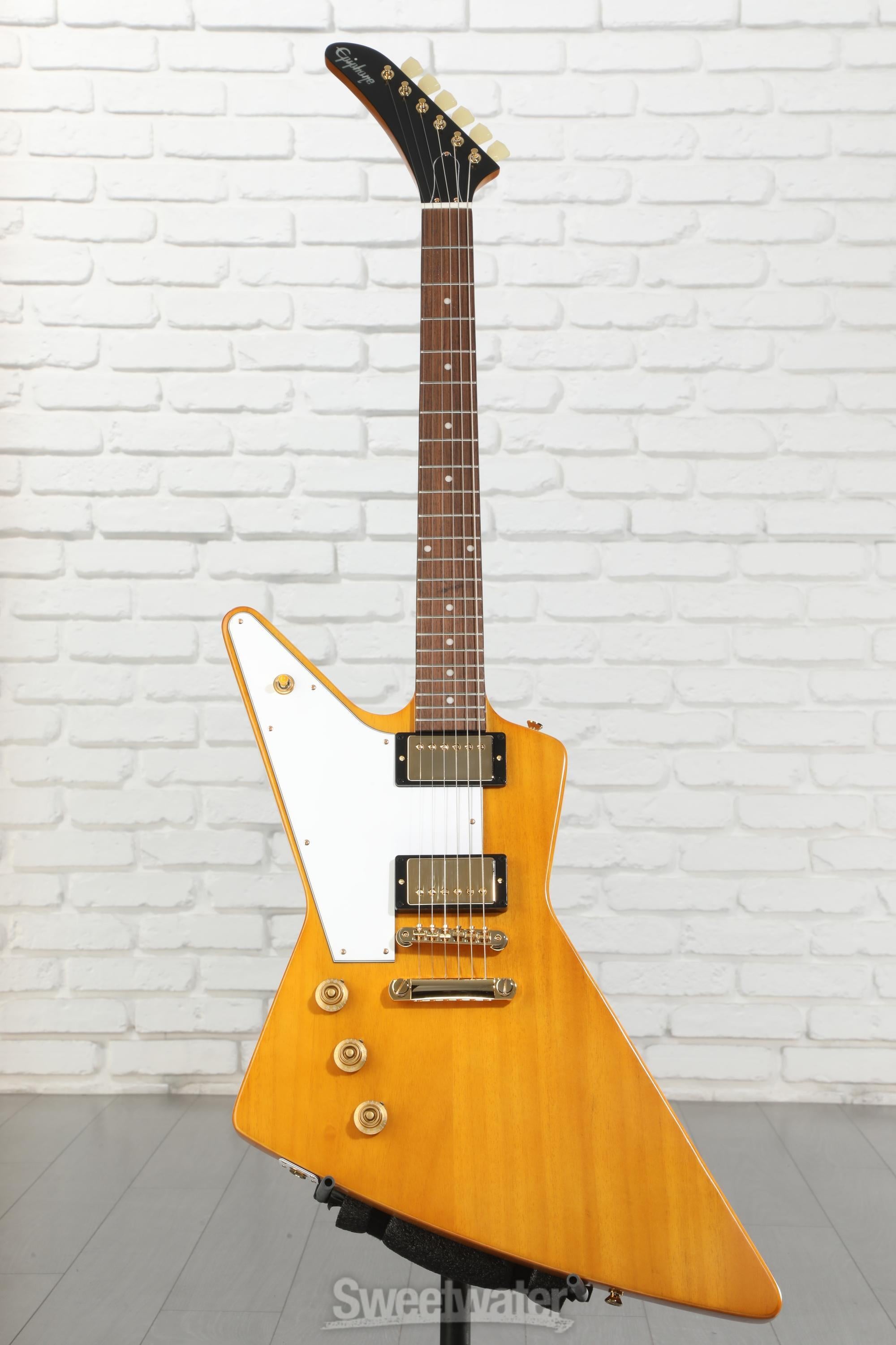Epiphone 1958 Korina Explorer Electric Left-handed Guitar