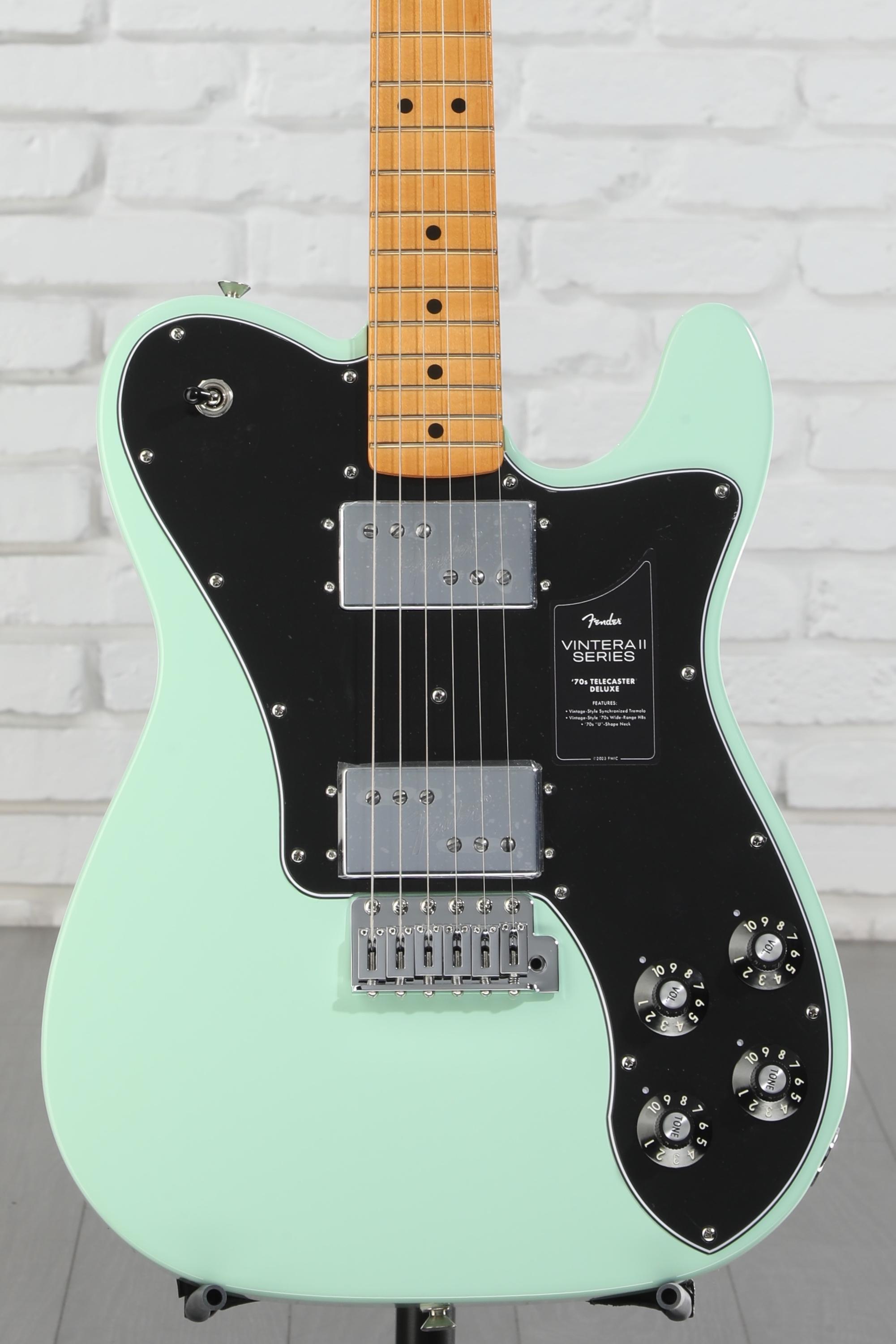 Fender Vintera II '70s Telecaster Deluxe Electric Guitar - Surf