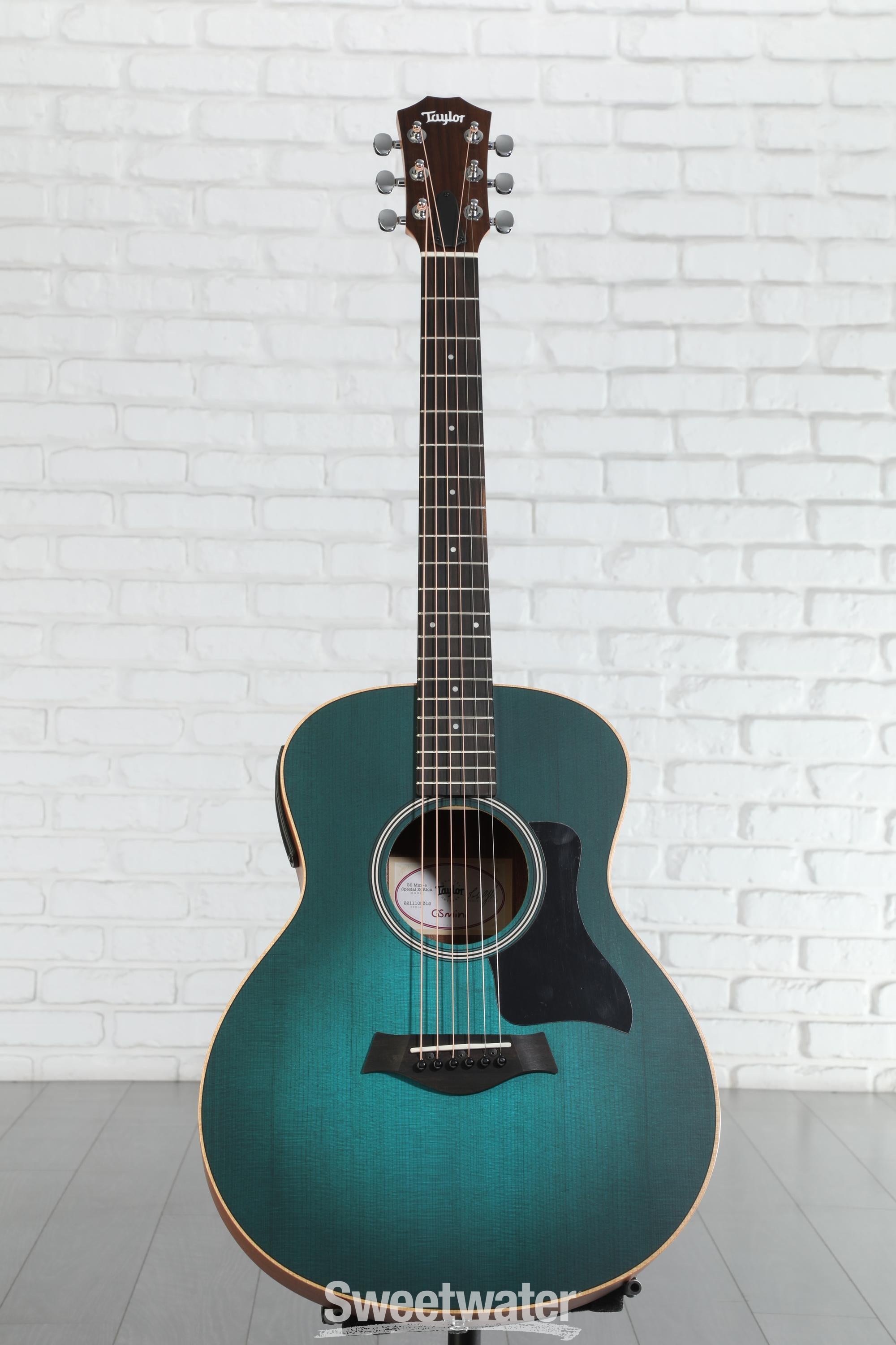 Taylor GS Mini-e Special Edition Acoustic-electric Guitar - Blue