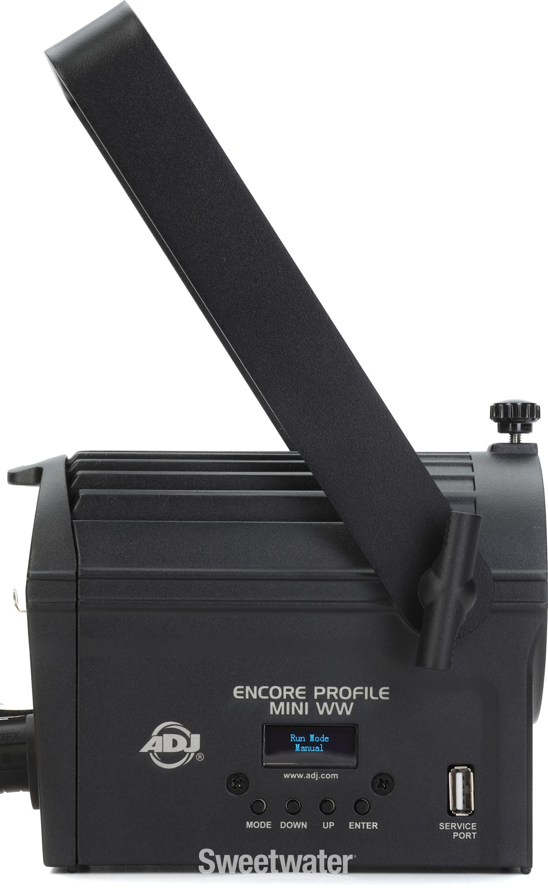 ADJ Encore Profile Mini WW LED Ellipsoidal Luminaire | Sweetwater
