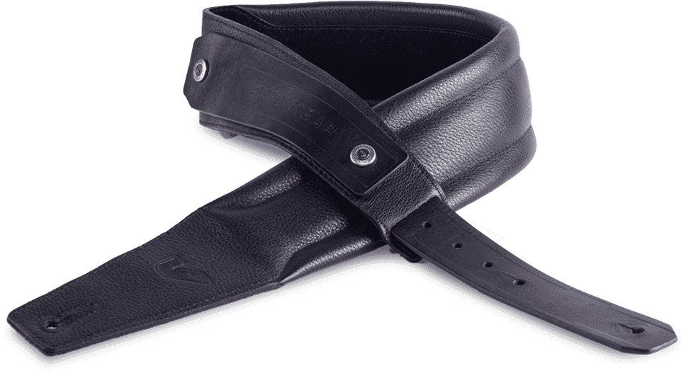 Gruv Gear SoloStrap 2 Leather Guitar Strap - Black | Sweetwater