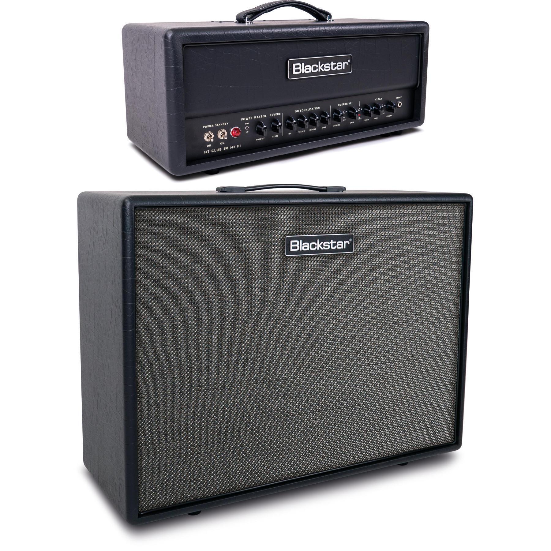 Blackstar HT Club 50 MK III 50-watt Tube Amplifier Head and 2x12