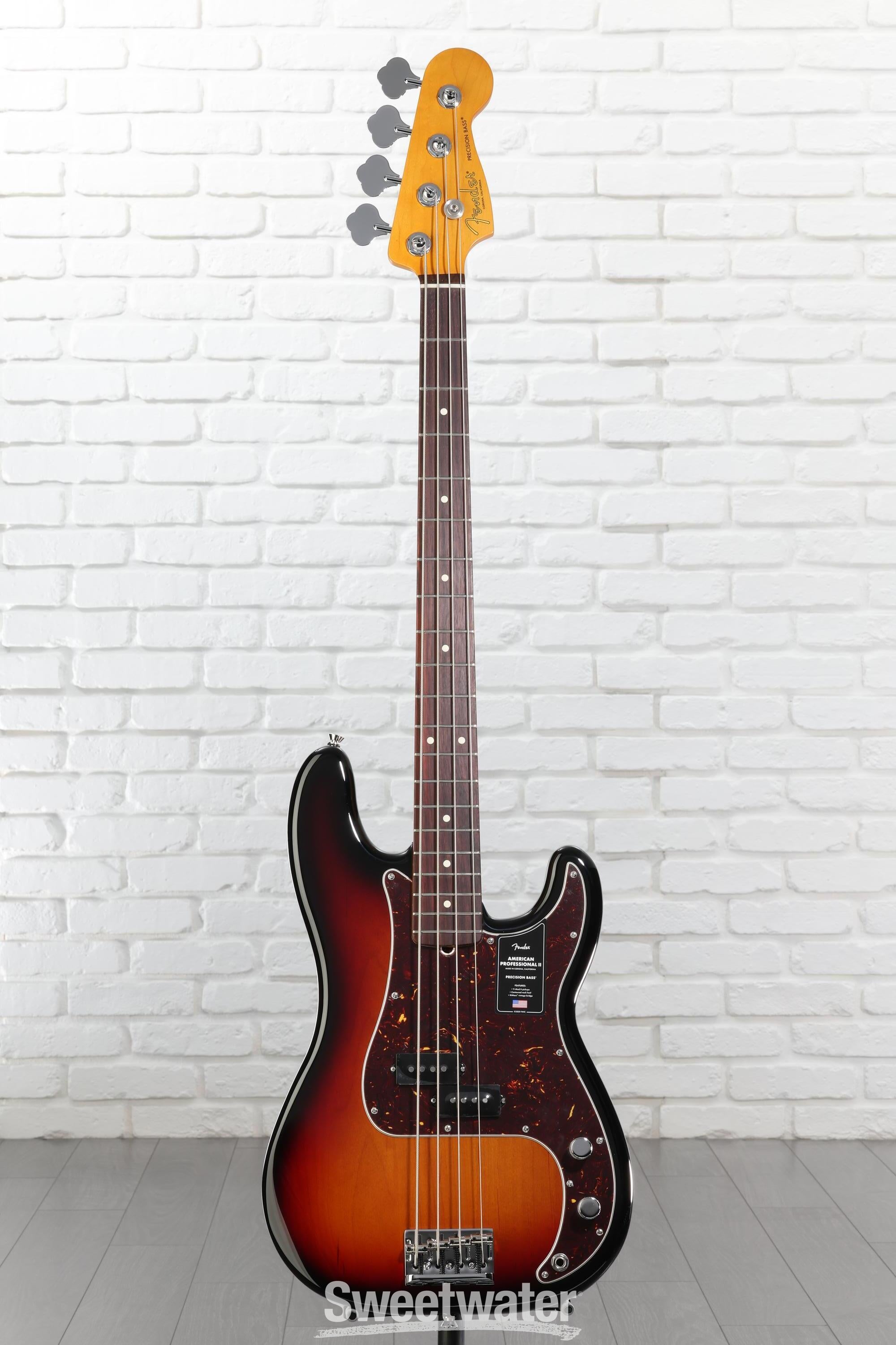 Fender American Professional II Precision Bass Guitar - 3-color