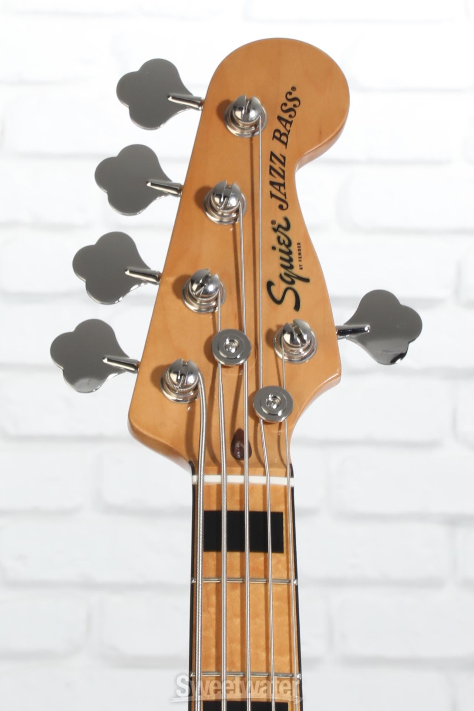 Squier Classic Vibe '70s Jazz Bass V - Natural with Maple