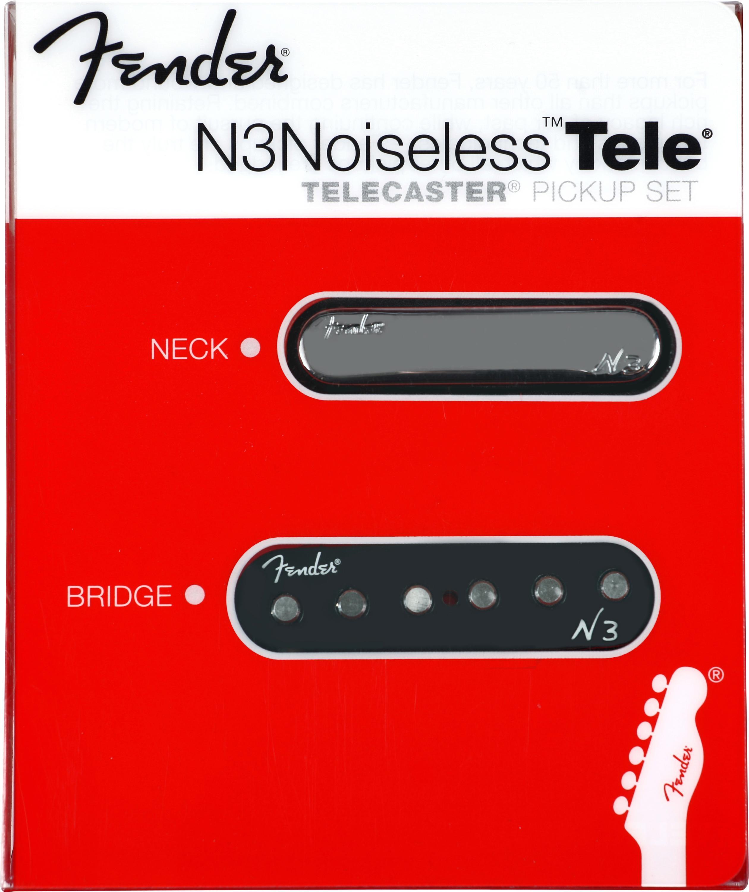 【純日本製】新品です！Fender N3Noiseless Tele TELECASTER PICKUP SET ピックアップ