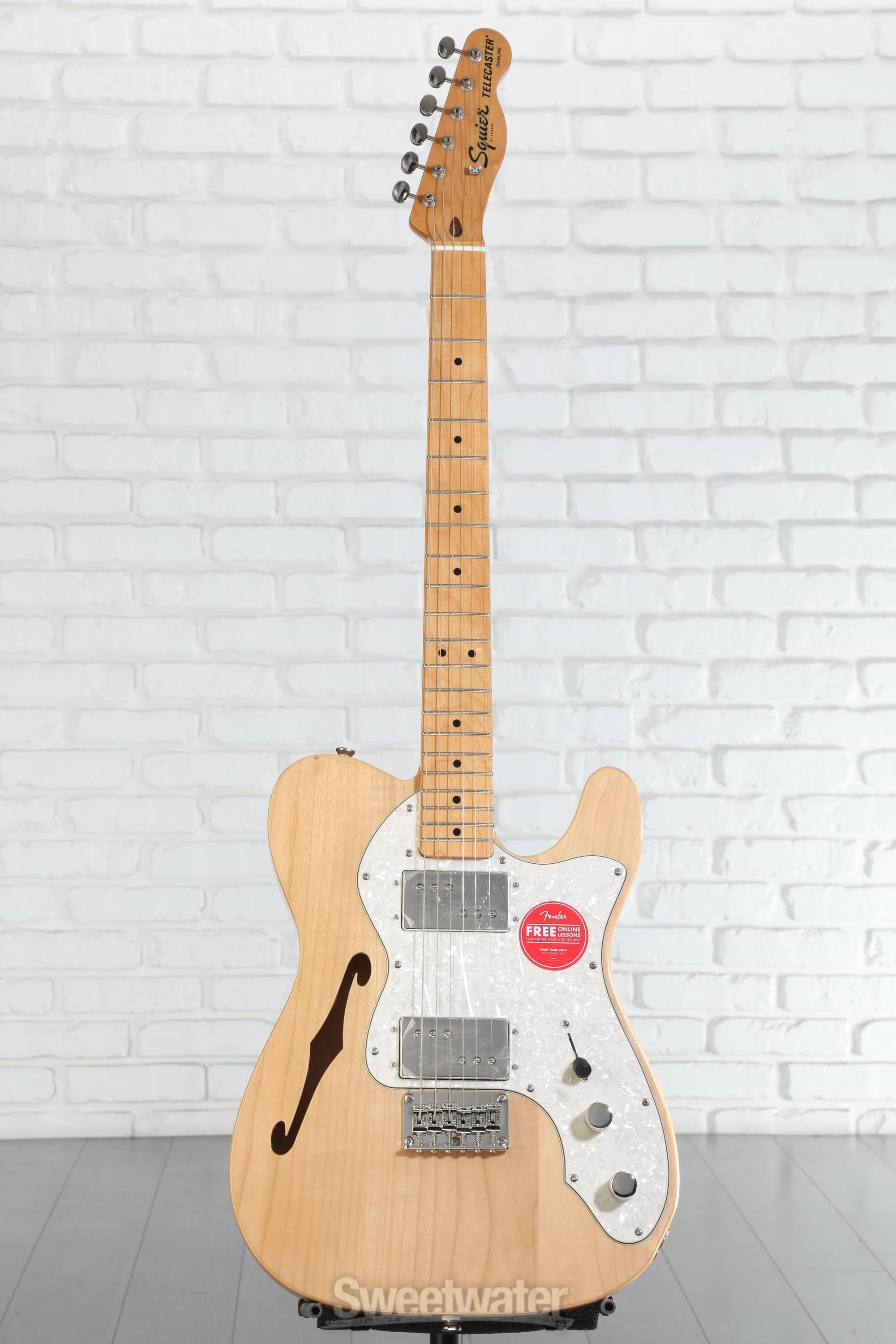 Squier Classic Vibe '70s Telecaster Thinline - Natural | Sweetwater