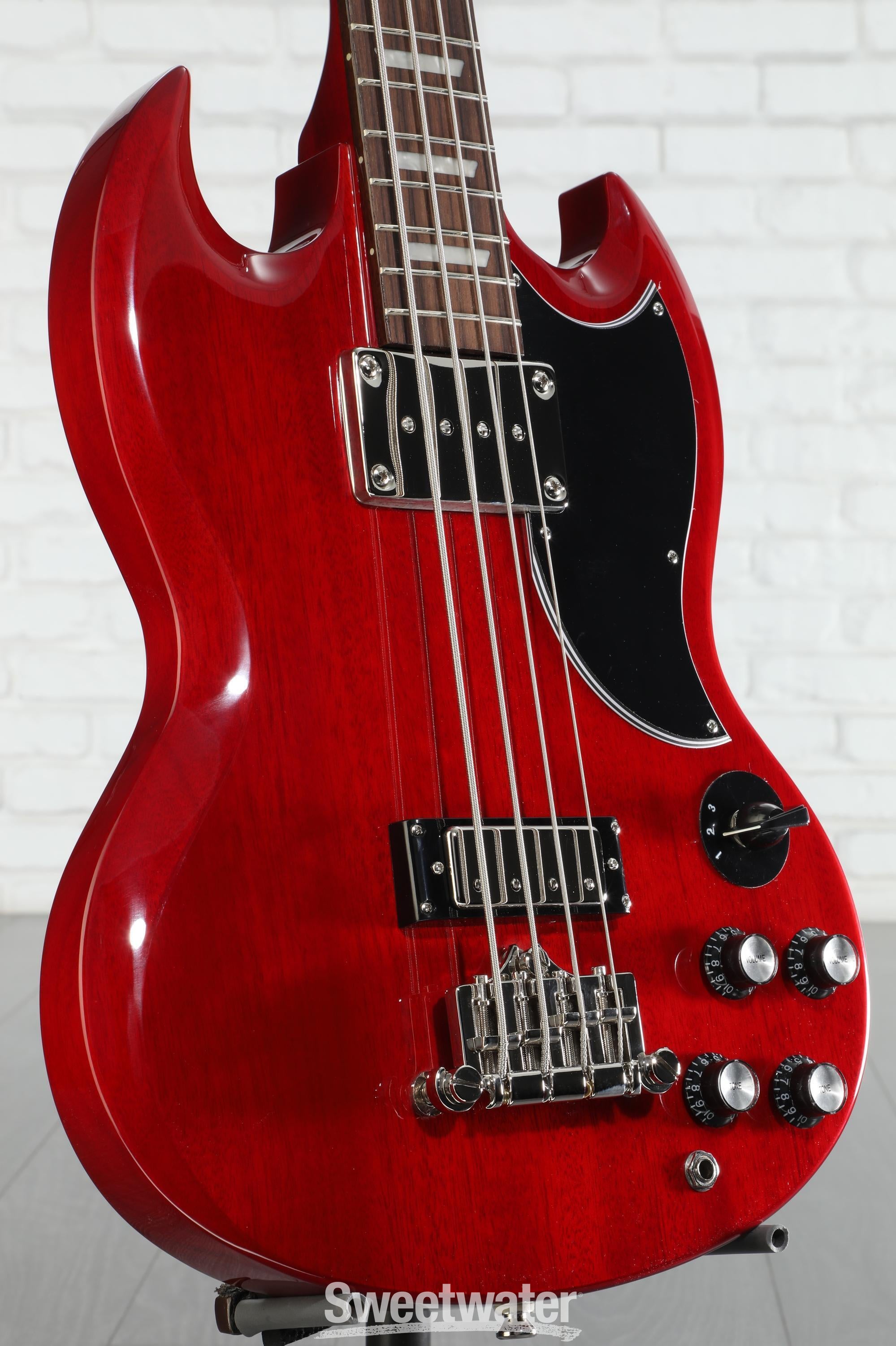 Epiphone EB-3 SGベース Epiphone EB-3 Bass Guitar - Cherry | Sweetwater