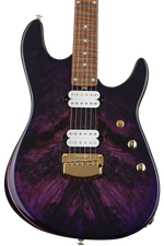 Photo of Ernie Ball Music Man Jason Richardson Signature Cutlass HH Electric Guitar - Majora Purple