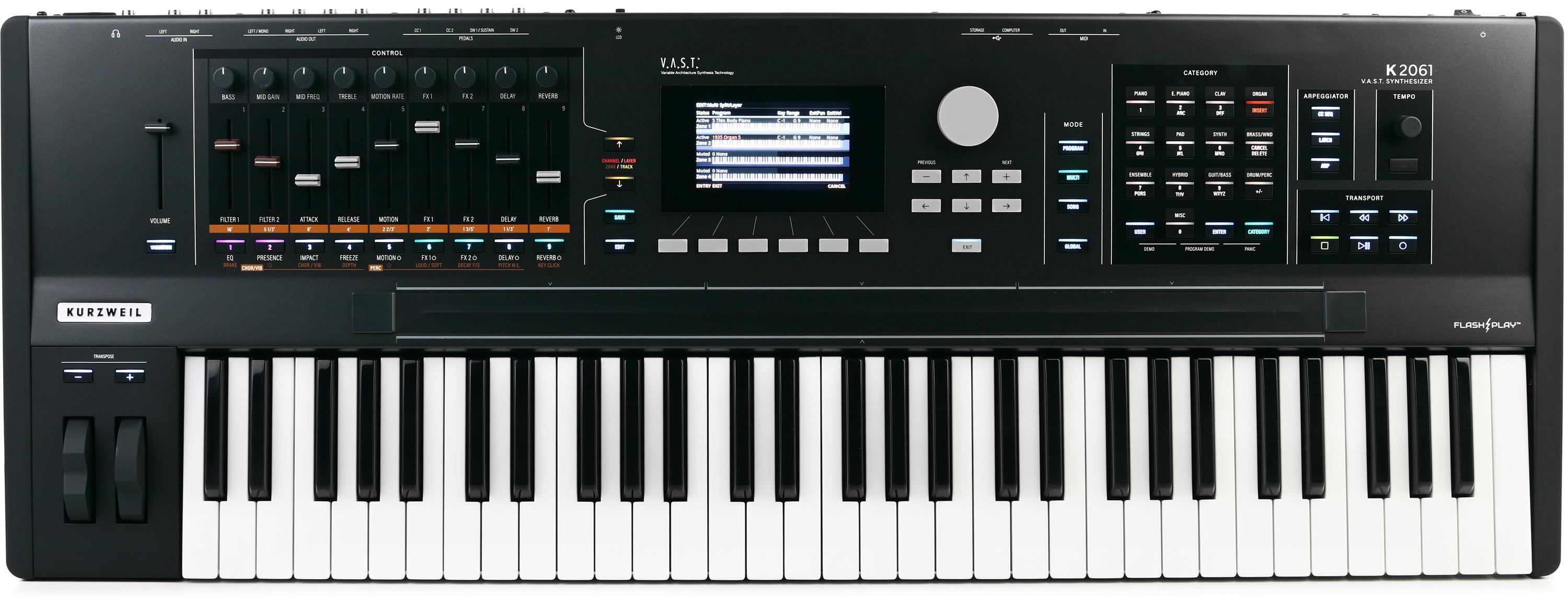 Roland FANTOM-08 Music Workstation Keyboard | Sweetwater