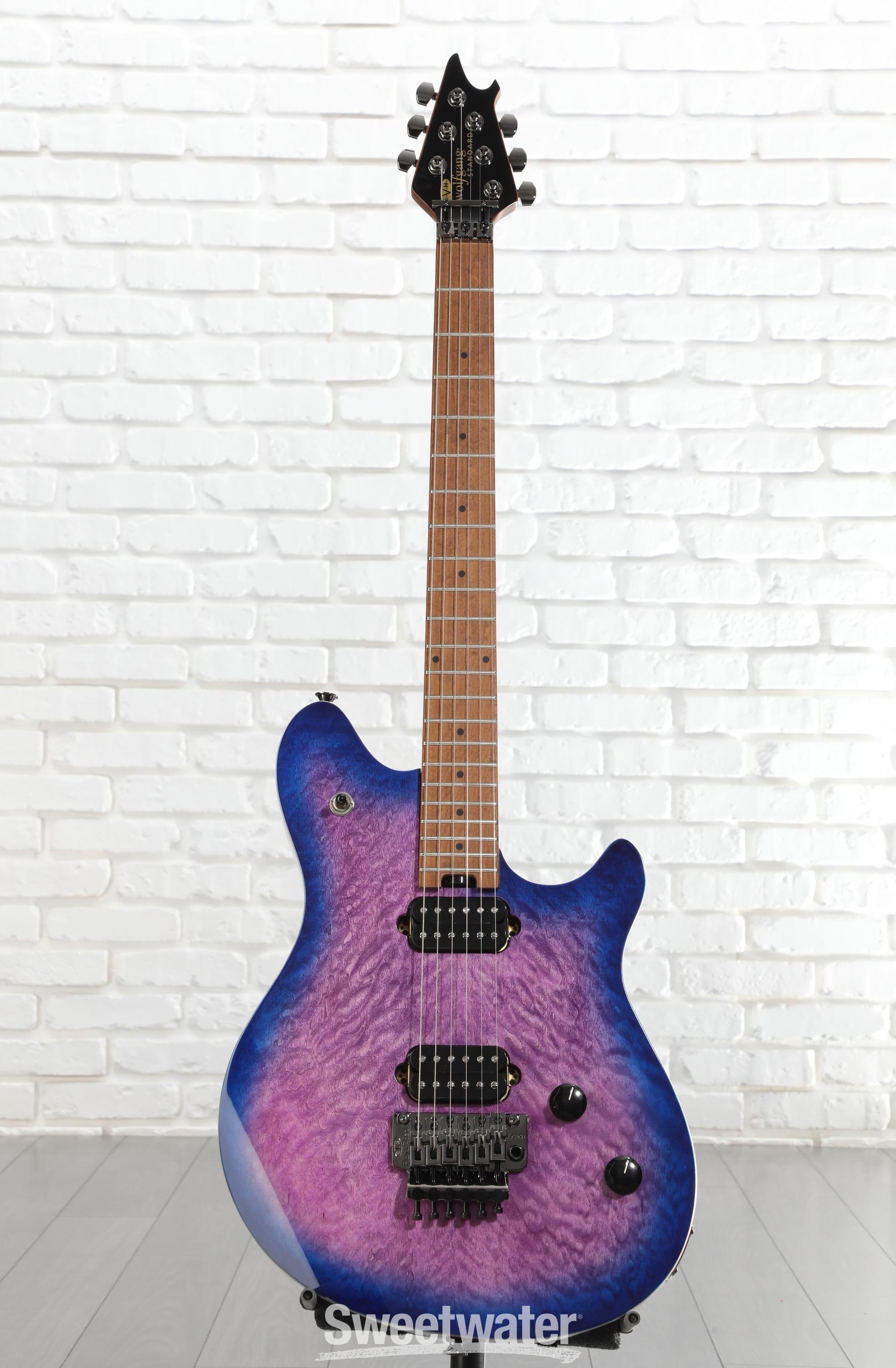 ギター EVH Wolfgang Standard Northern Lights EVH Wolfgang Standard QM Electric Guitar - Northern Lights