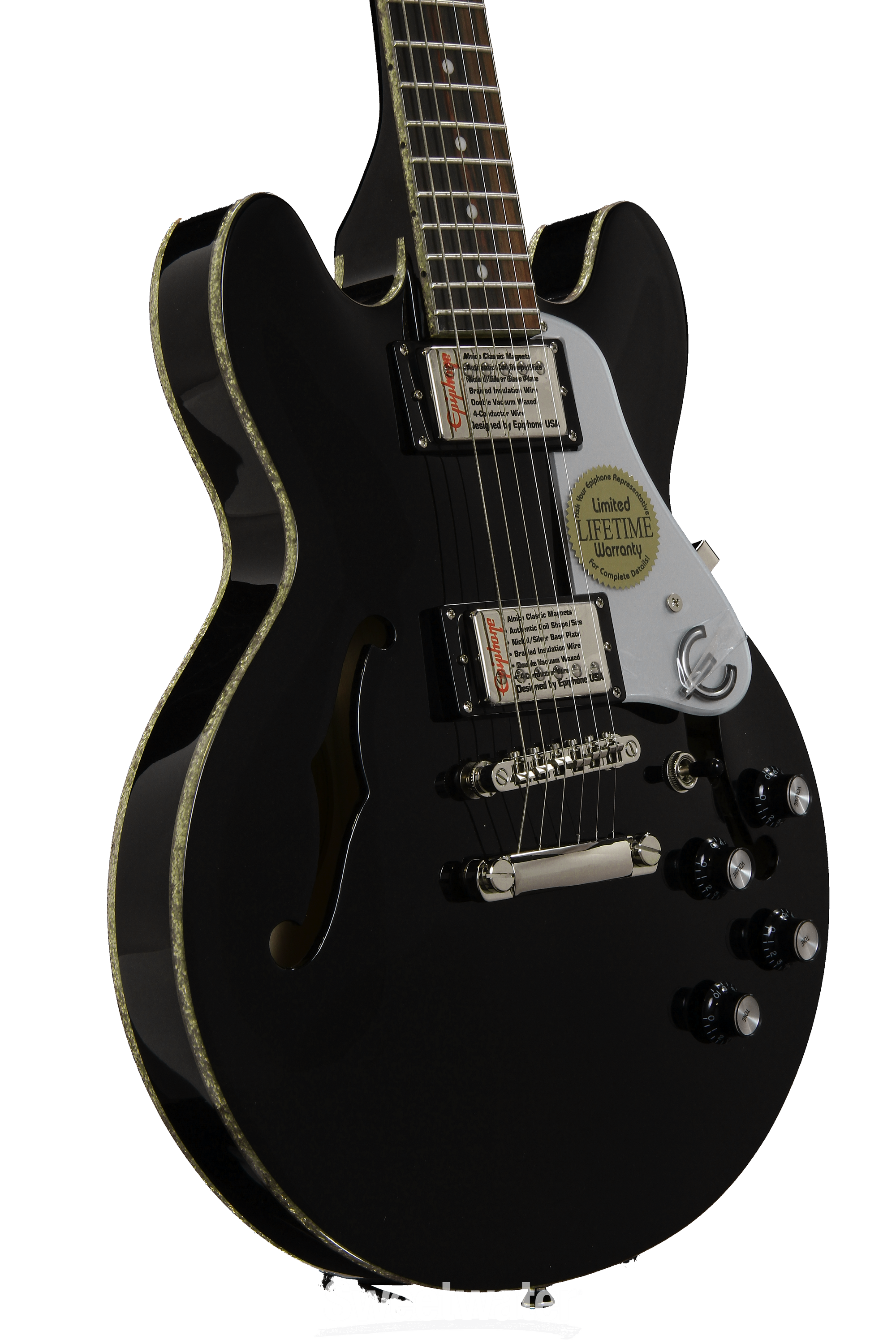 Epiphone ES-339 PRO 2012 LTD Black Royale - Pearl Black