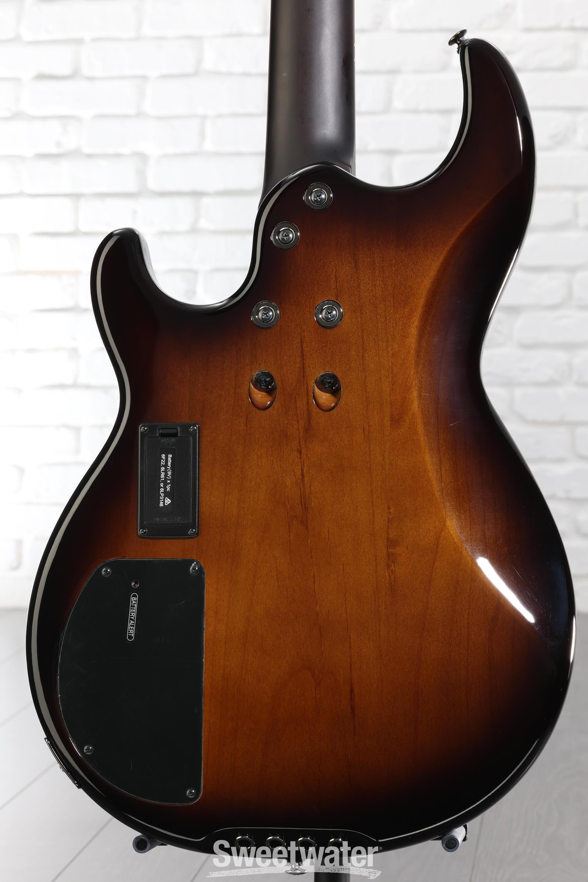 Yamaha BB734A 4-string Bass Guitar - Dark Coffee Sunburst | Sweetwater