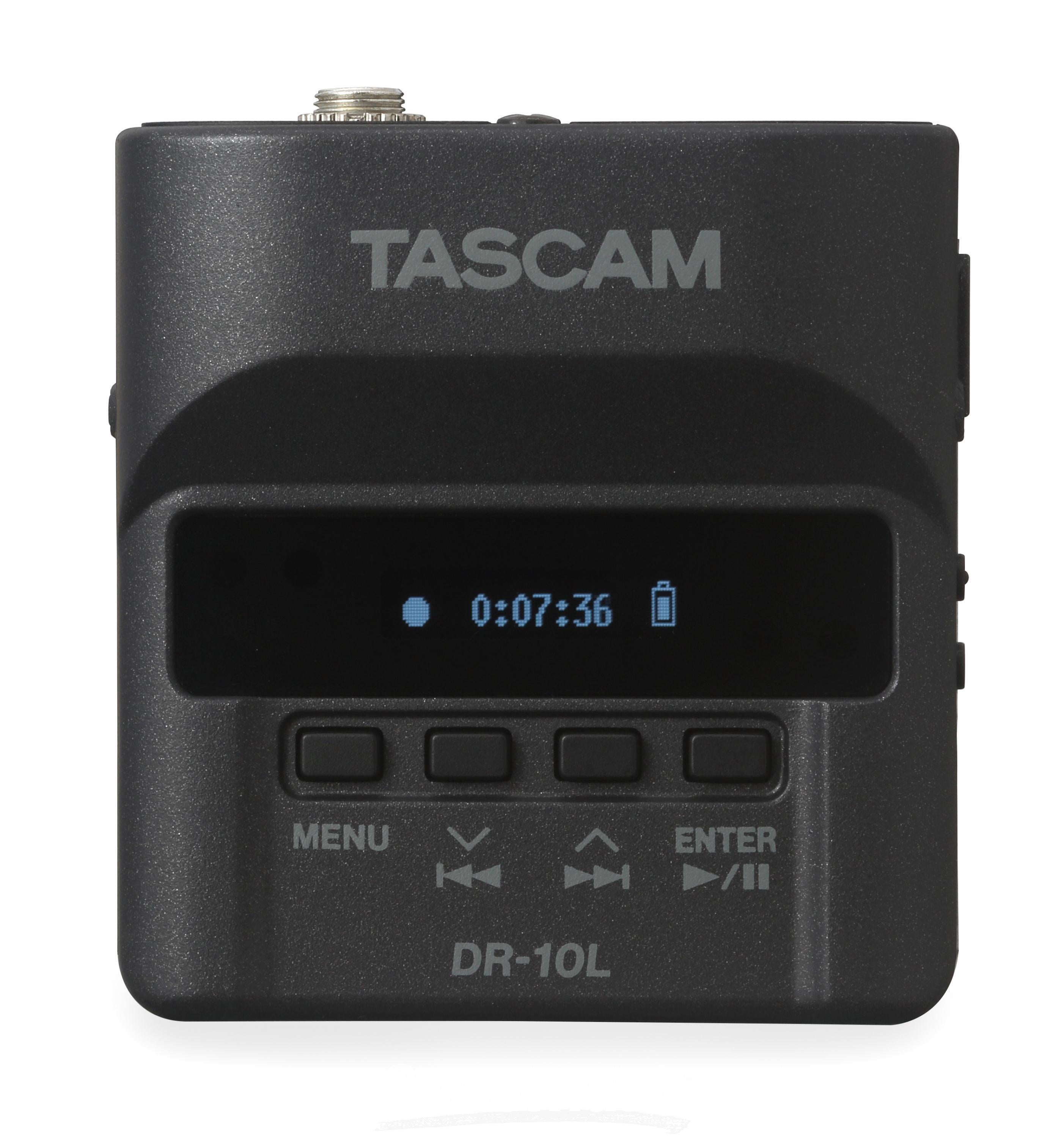 TASCAM DR-10L Micro Recorder with Lavalier Microphone | Sweetwater