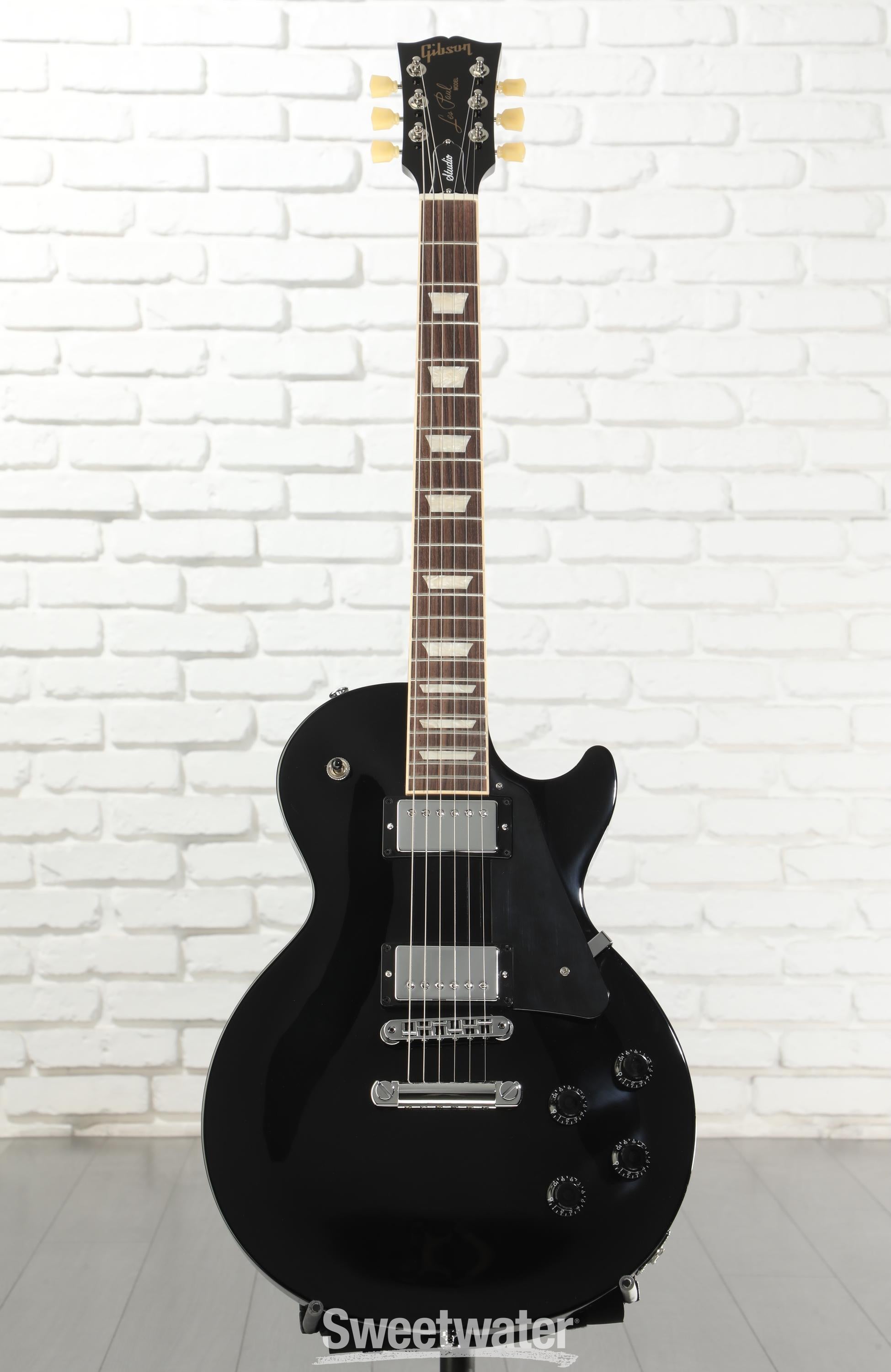 Gibson Les Paul Studio Electric Guitar - Ebony | Sweetwater