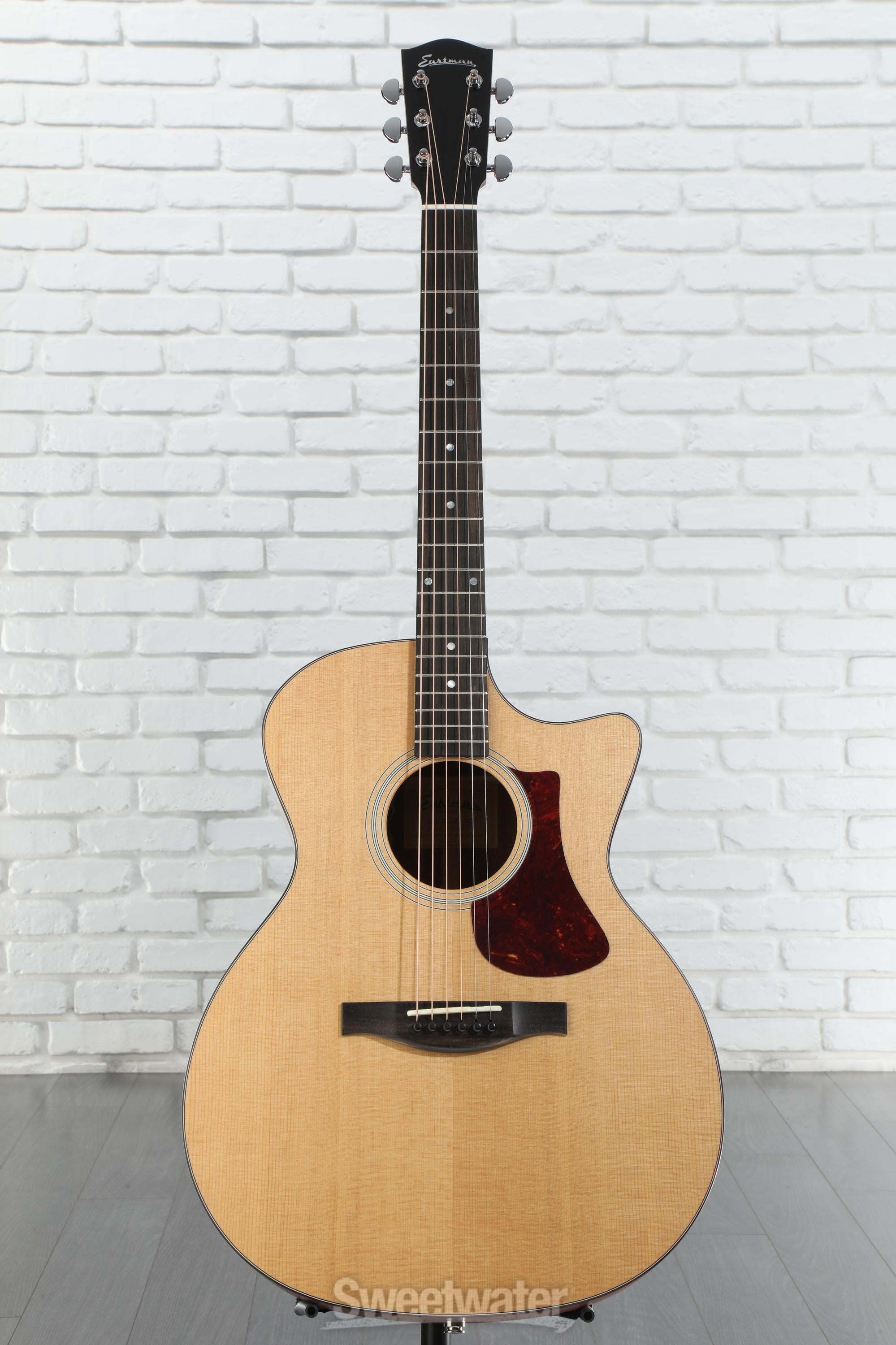 ギター EASTMAN AC122-1CE Eastman AC122-1CE-DLX Grand Auditorium Cutaway Acoustic Guitar