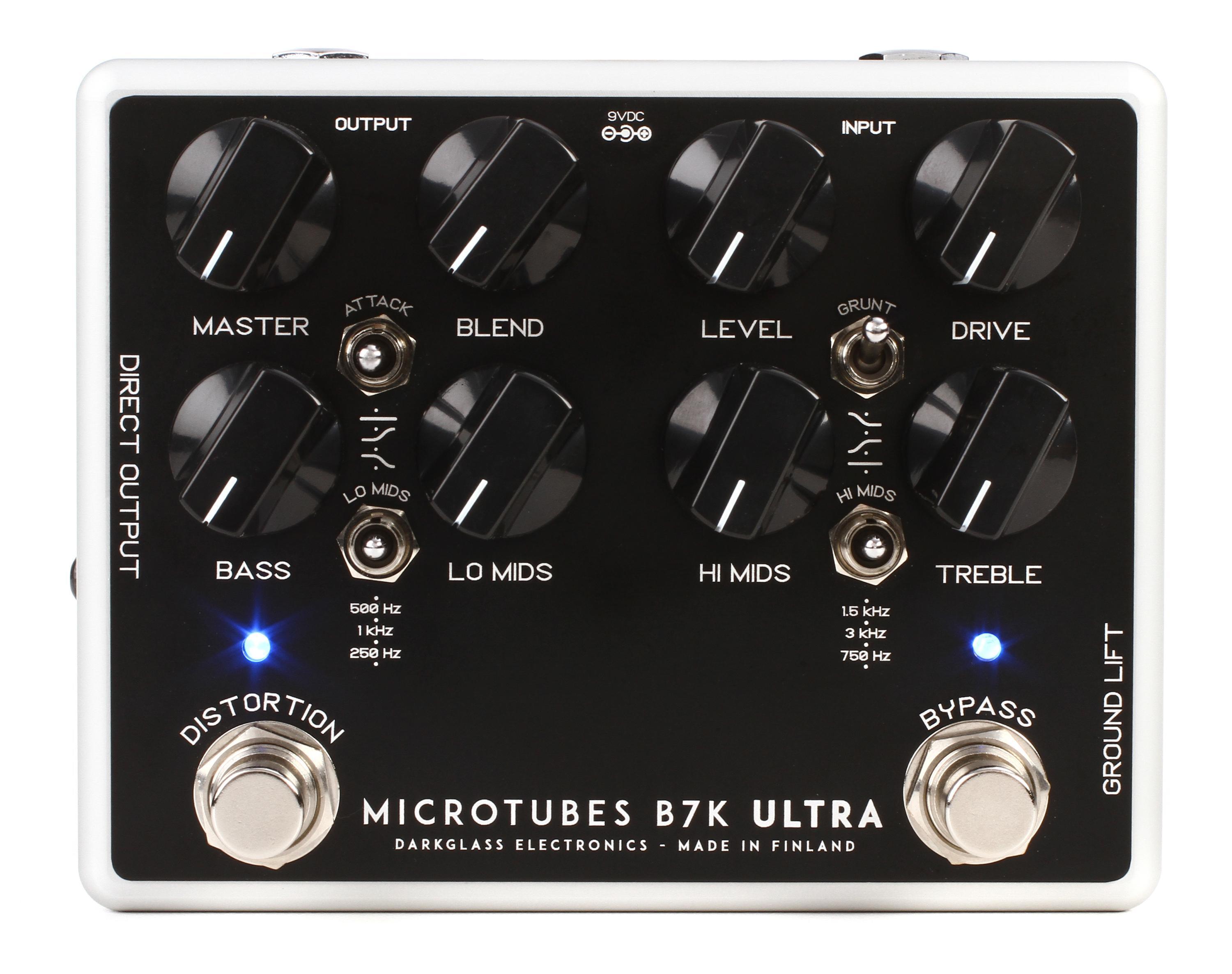 Darkglass Microtubes B7K Ultra Bass Preamp Pedal | Sweetwater