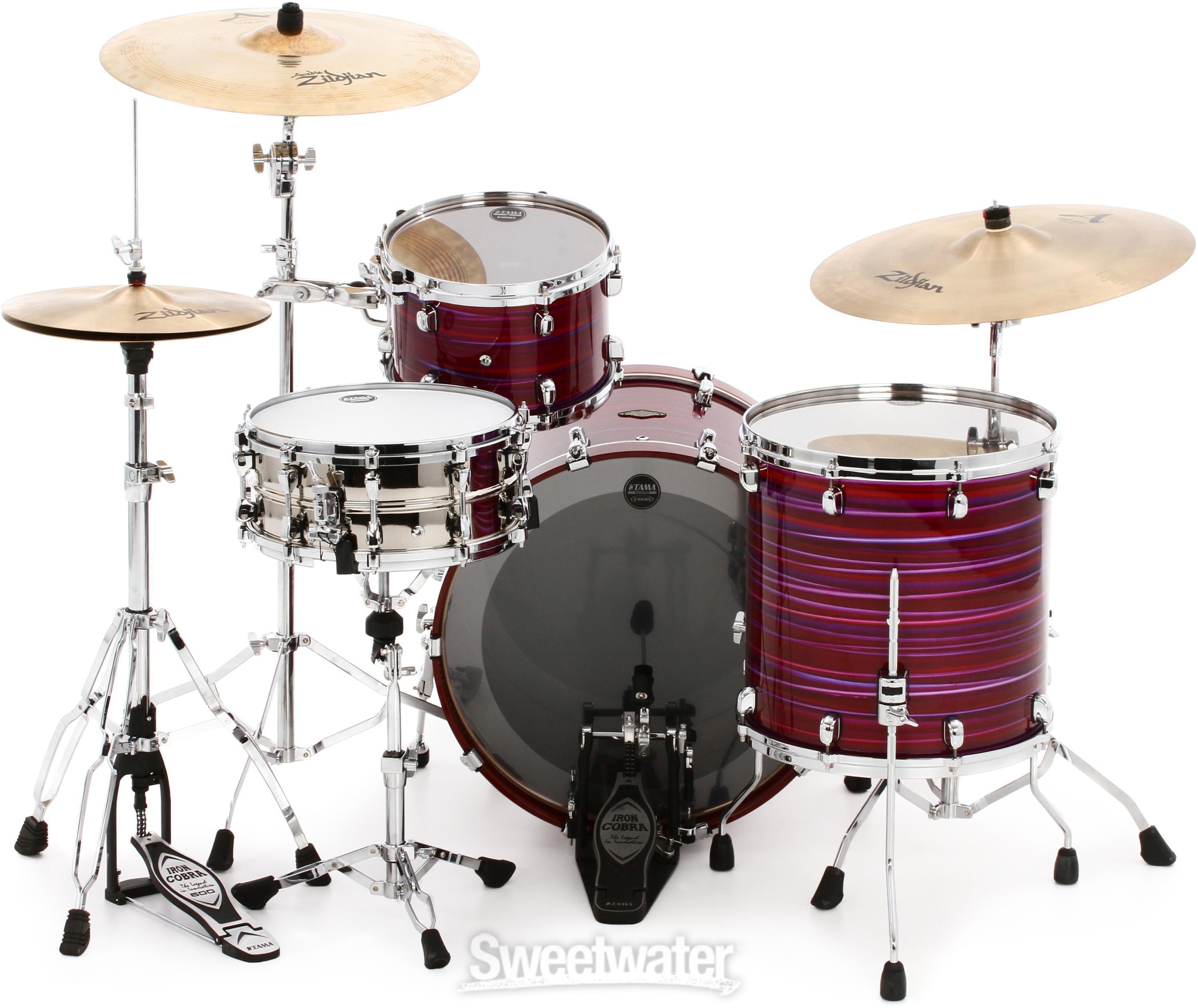 Tama Starclassic Walnut/Birch WBS32RZS 3-piece Shell Pack Tama Starclassic Walnut/Birch WBS32RZS 3-piece Shell Pack