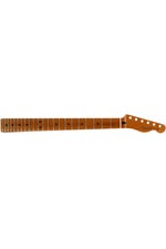 Photo of Fender Roasted Maple Flat Oval Telecaster Neck - Maple Fingerboard