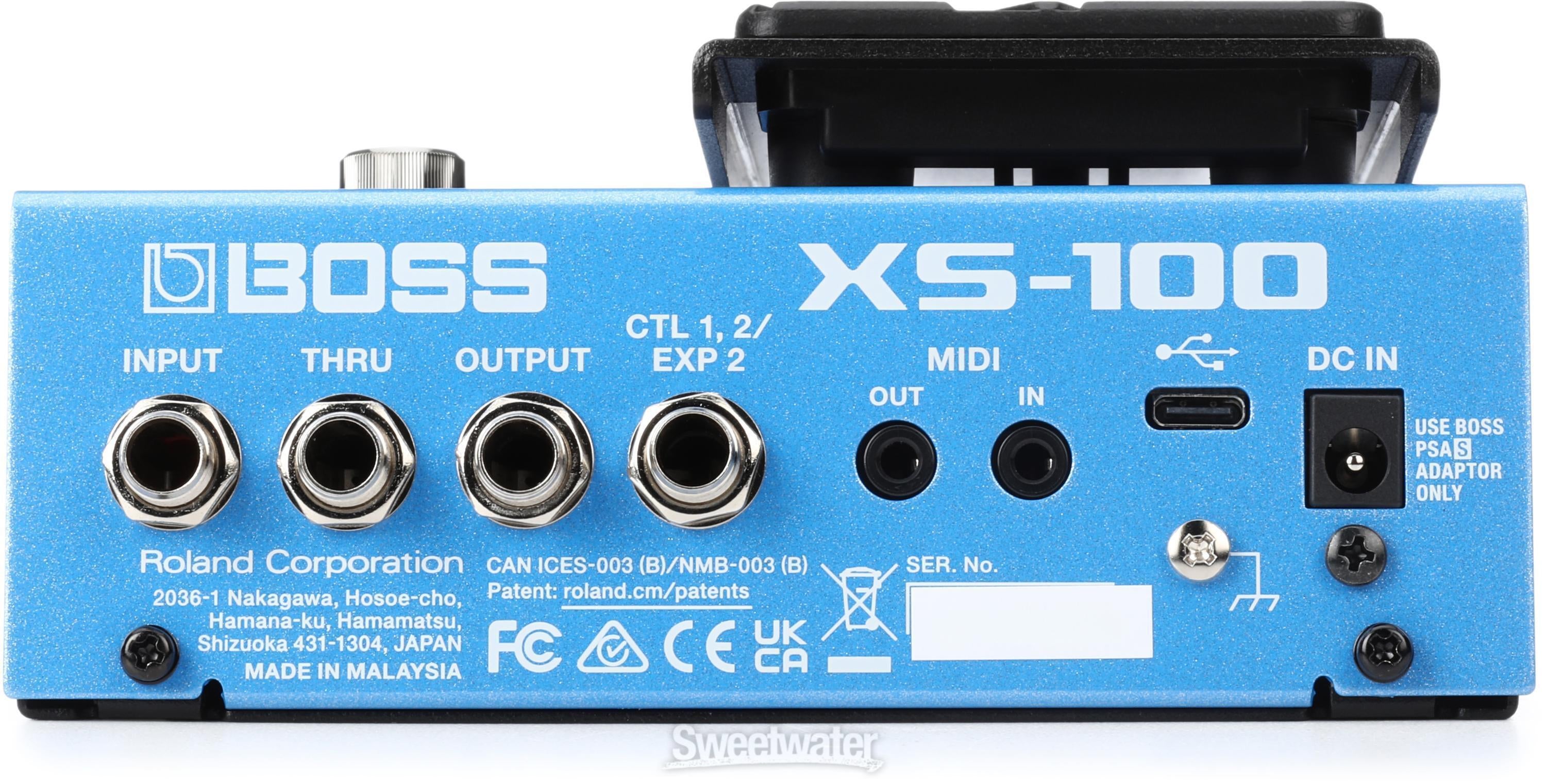 Boss XS-100 Poly Shifter Pitch-shift Pedal | Sweetwater