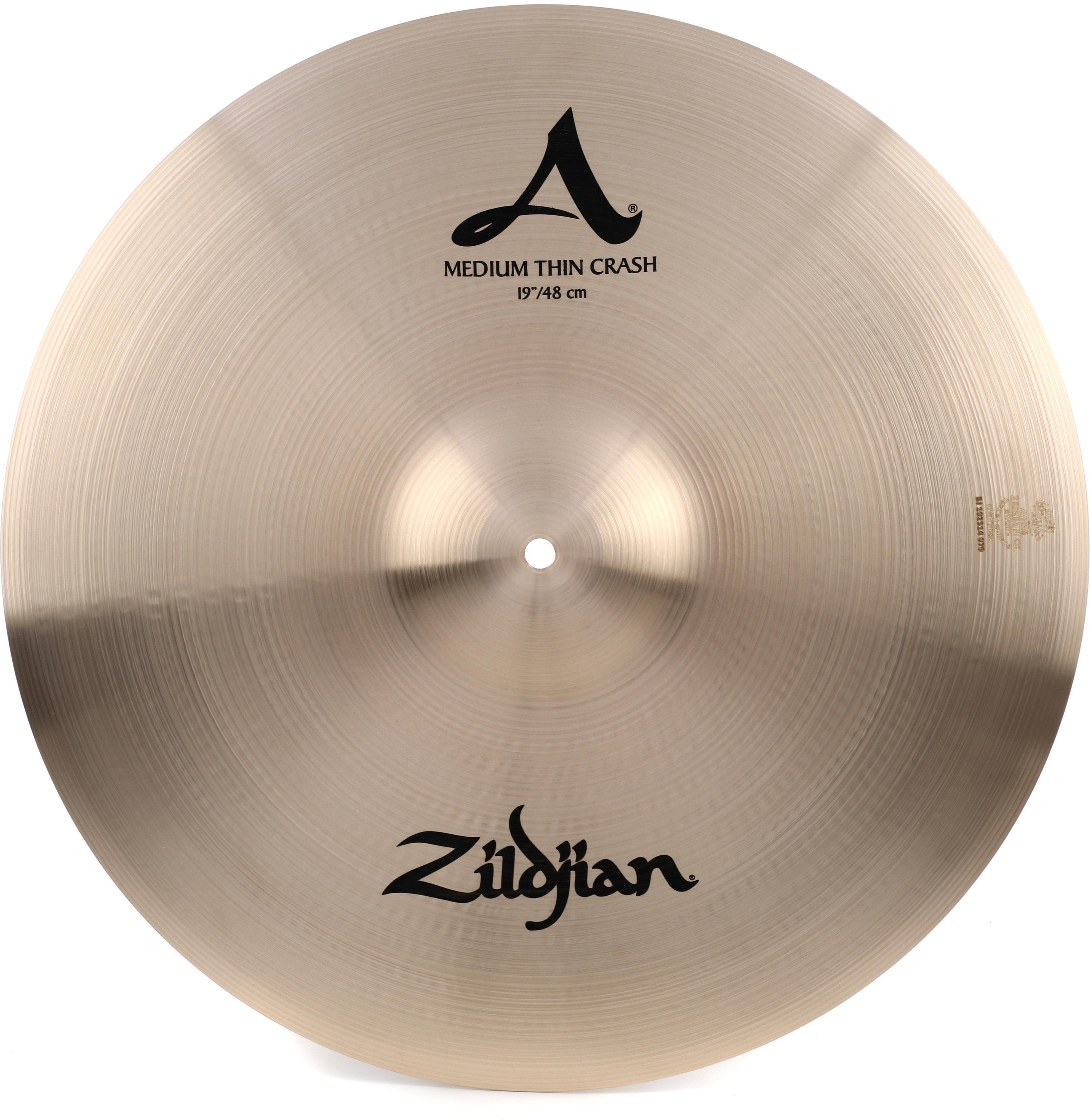 Zildjian 19 inch A Zildjian Medium-thin Crash Cymbal | Sweetwater