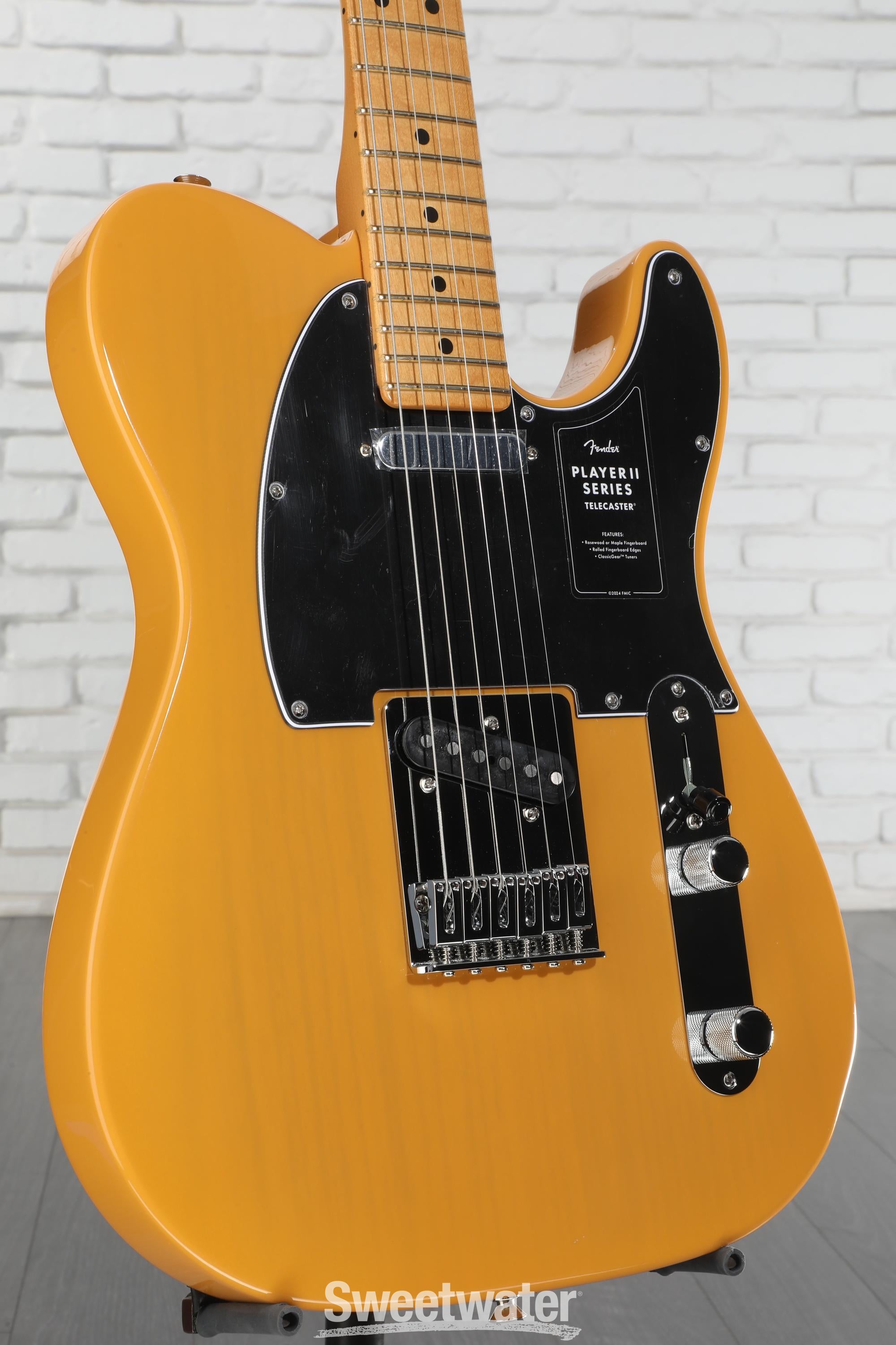Fender Player II Telecaster Electric Guitar - Butterscotch