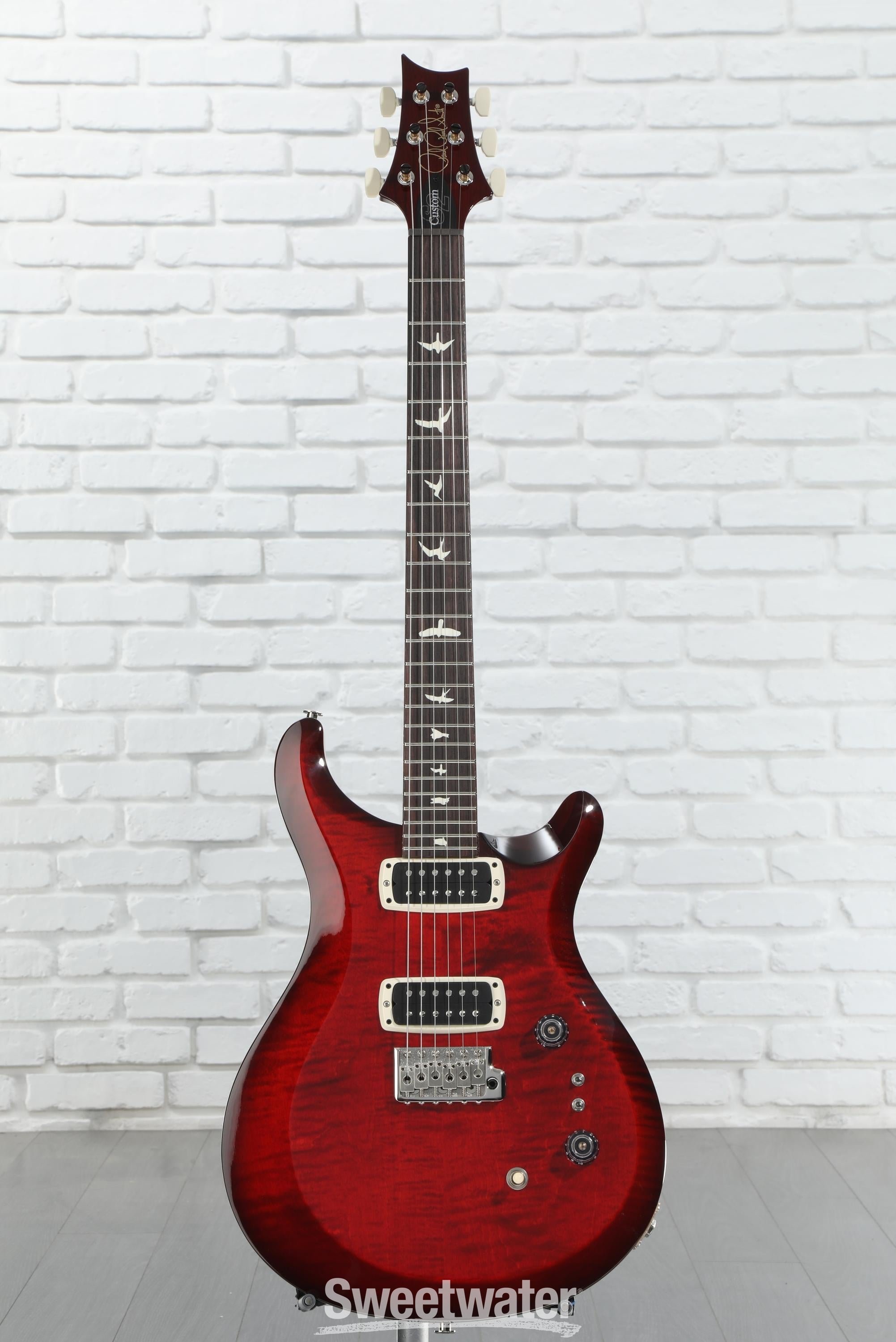PRS S2 Custom 24-08 Electric Guitar - Fire Red Burst PRS S2 Custom 24-08 Electric Guitar - Fire Red Burst