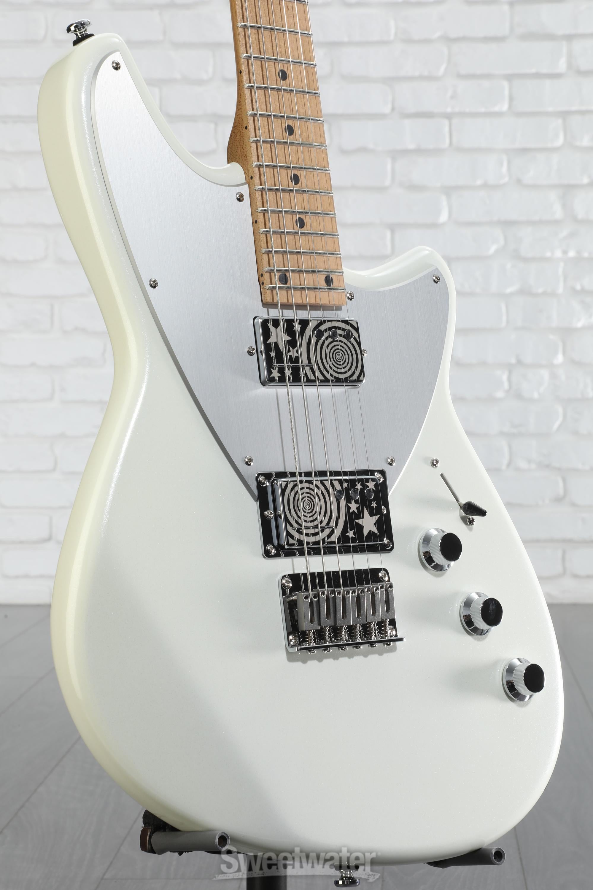 Reverend Billy Corgan Drop Z Signature Electric Guitar - Pearl