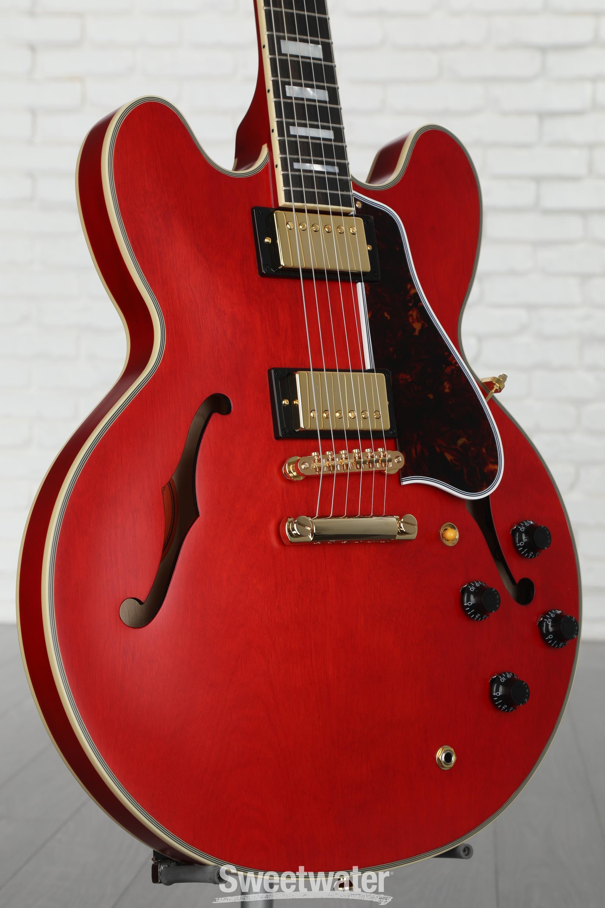 Epiphone 1959 ES-355 Semi-hollowbody Electric Guitar - Cherry Red |  Sweetwater