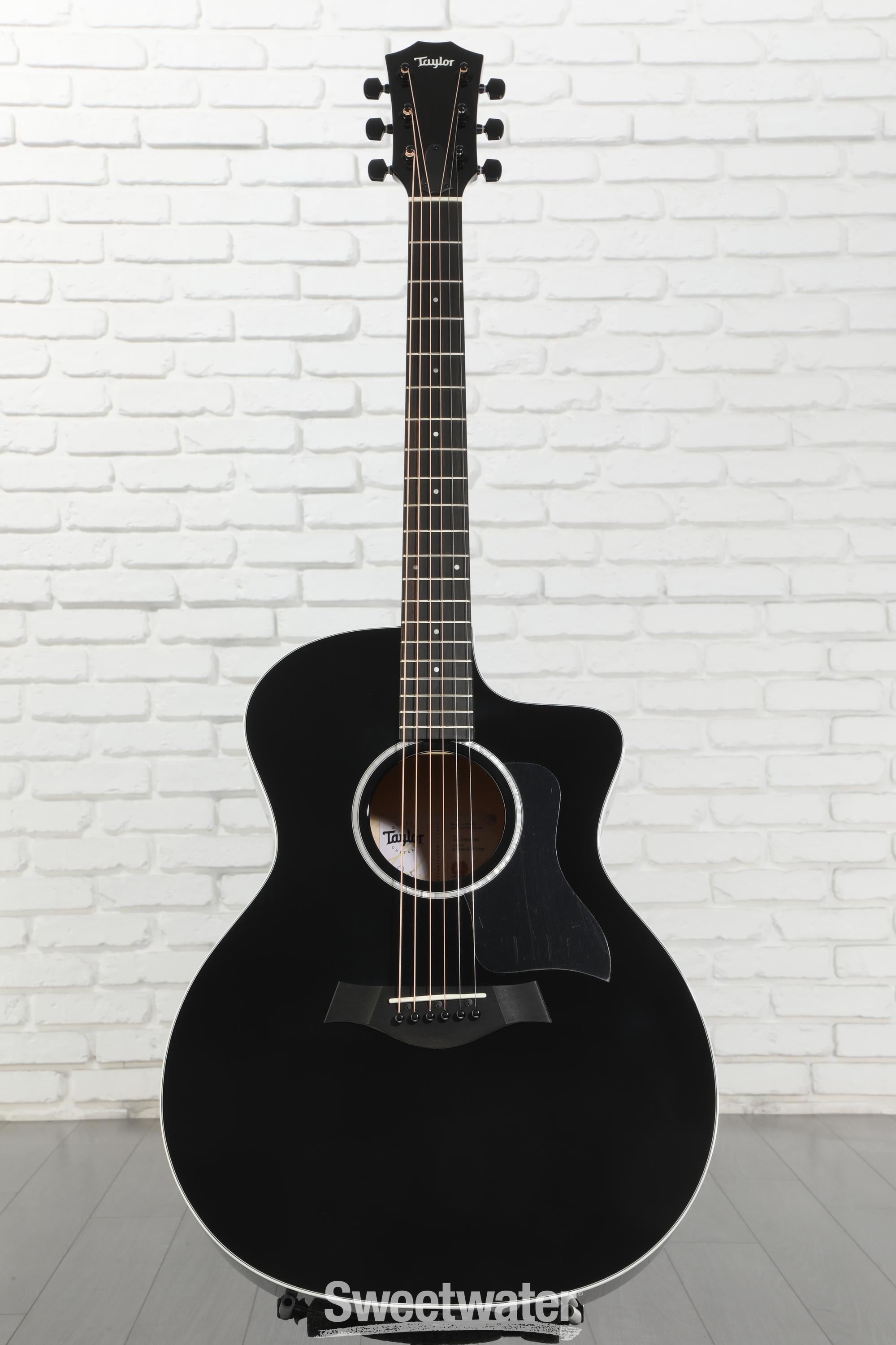 Taylor 214ce Plus Acoustic-electric Guitar - Black | Sweetwater