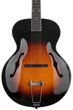 Photo of The Loar LH-600-VS Professional Archtop Acoustic Guitar - Vintage Sunburst