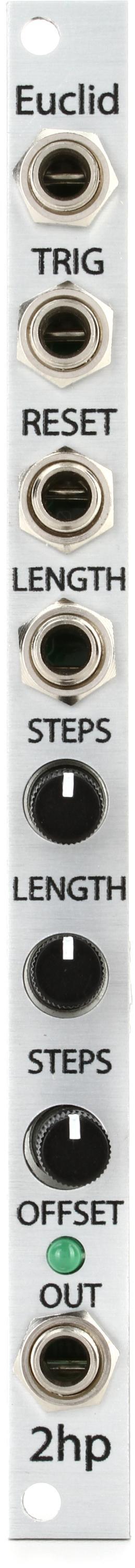 2hp MMF フィルター ユーロラック モジュール 2HP MMF Eurorack Multimode Filter Module - Black | Sweetwater