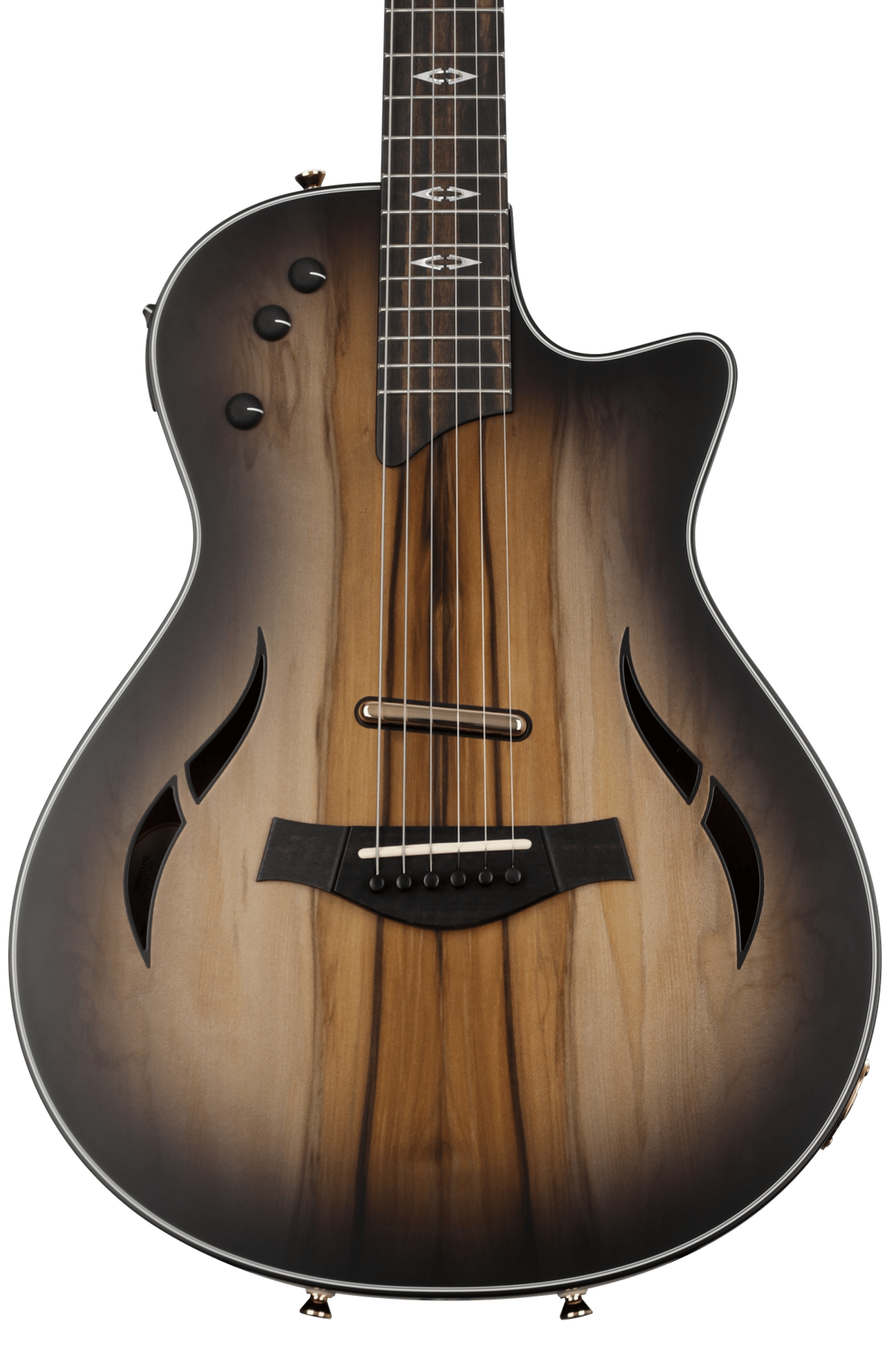 Taylor T5z Custom Sassafras - Transparent Black with Special Ebony