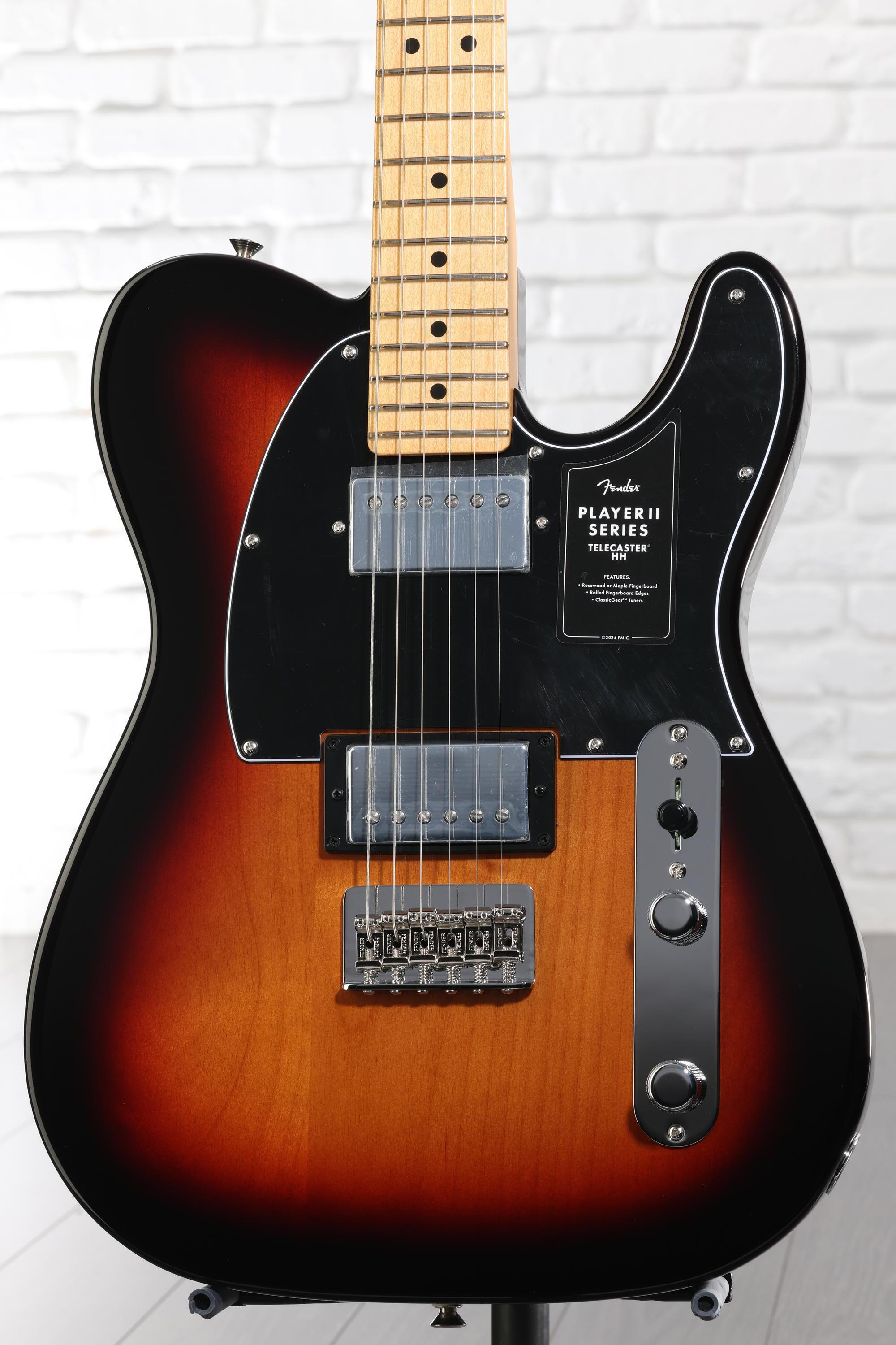 Fender Player II Telecaster HH Electric Guitar - 3-color Sunburst