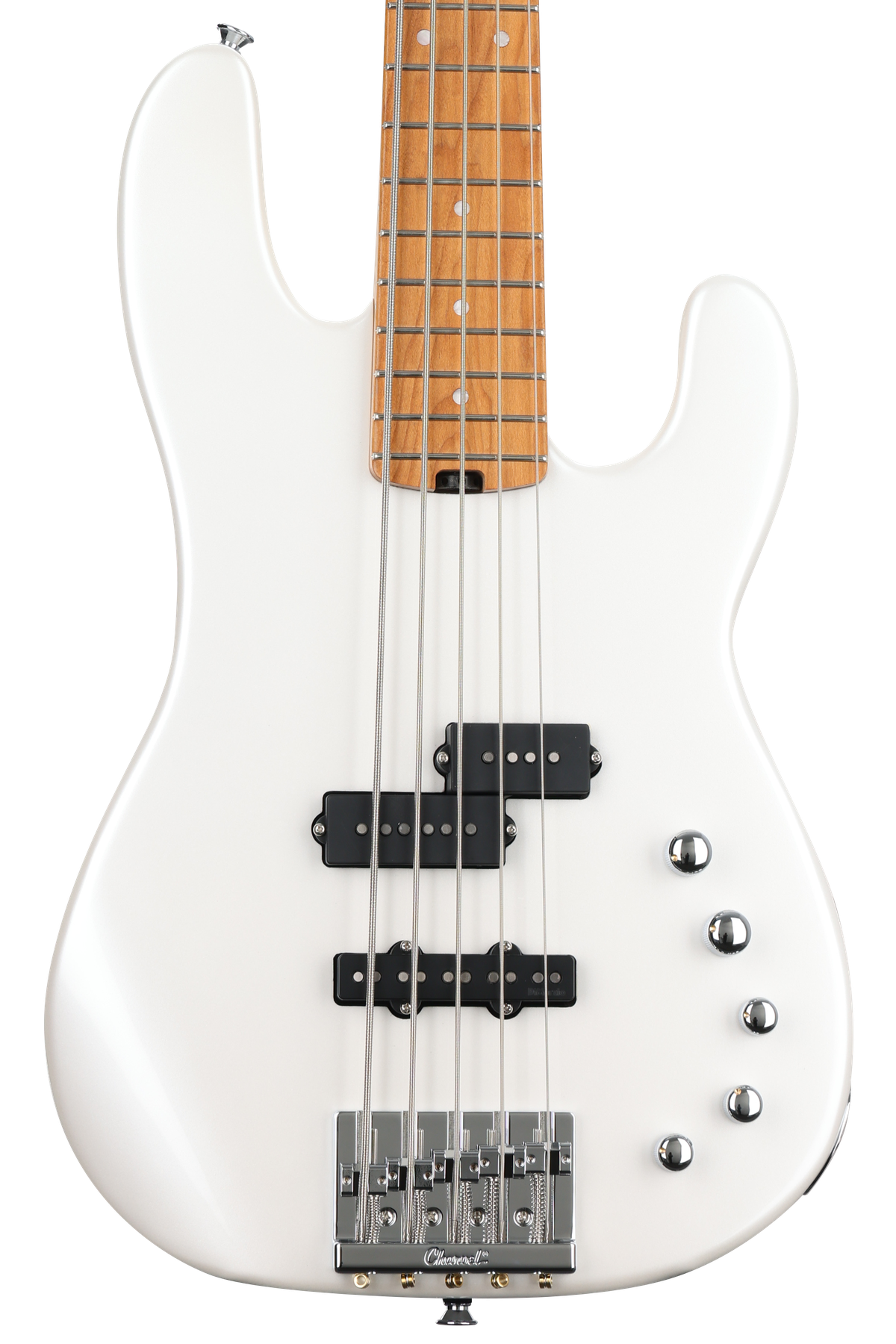 Charvel Pro-Mod San Dimas Bass PJ V - Platinum Pearl | Sweetwater