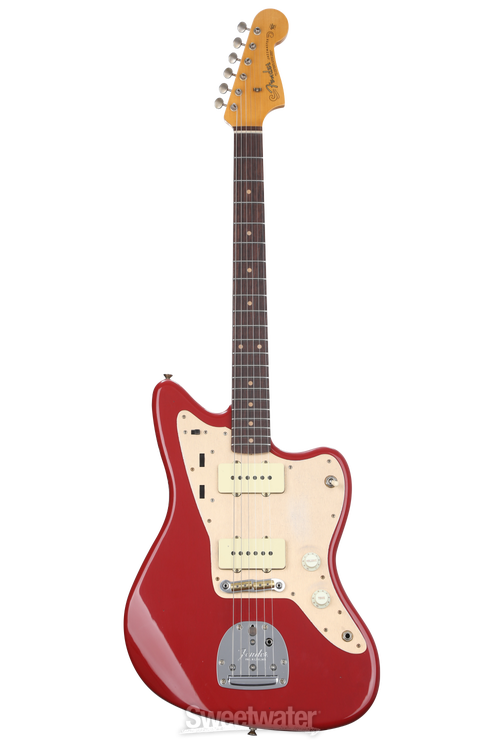 Fender Custom Shop '59 250K Jazzmaster Journeyman Relic Electric Guitar -  Aged Dakota Red