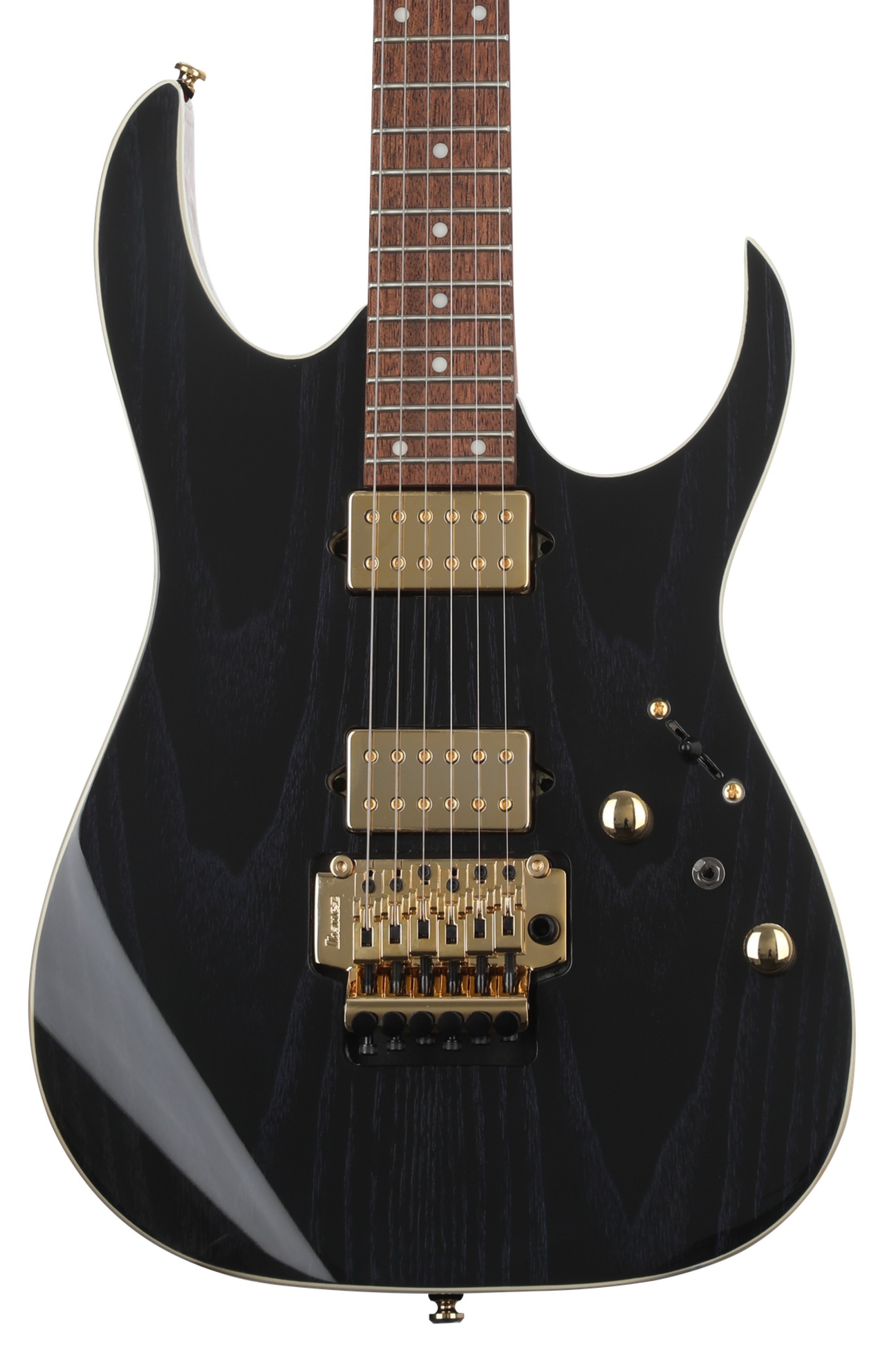 ギター Ibanez RG-420 HPAH Blue Wave Black Ibanez High Performance RG420HPAH - Blue Wave Black | Sweetwater