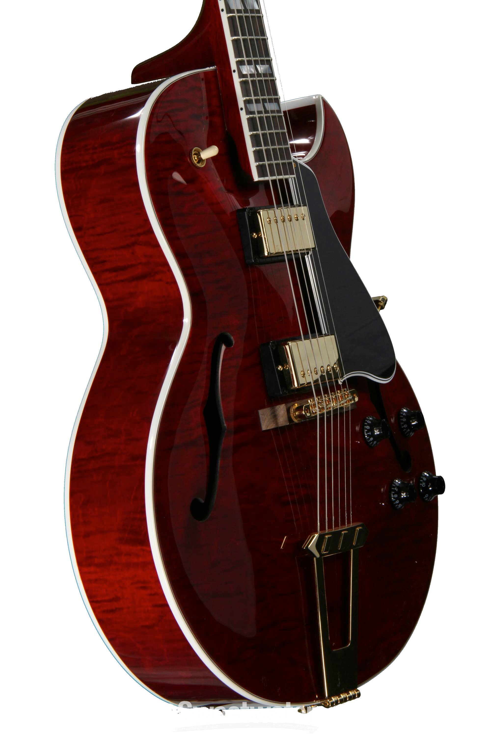 Gibson Custom ES-175 Reissue - Wine Red- Gold HW | Sweetwater