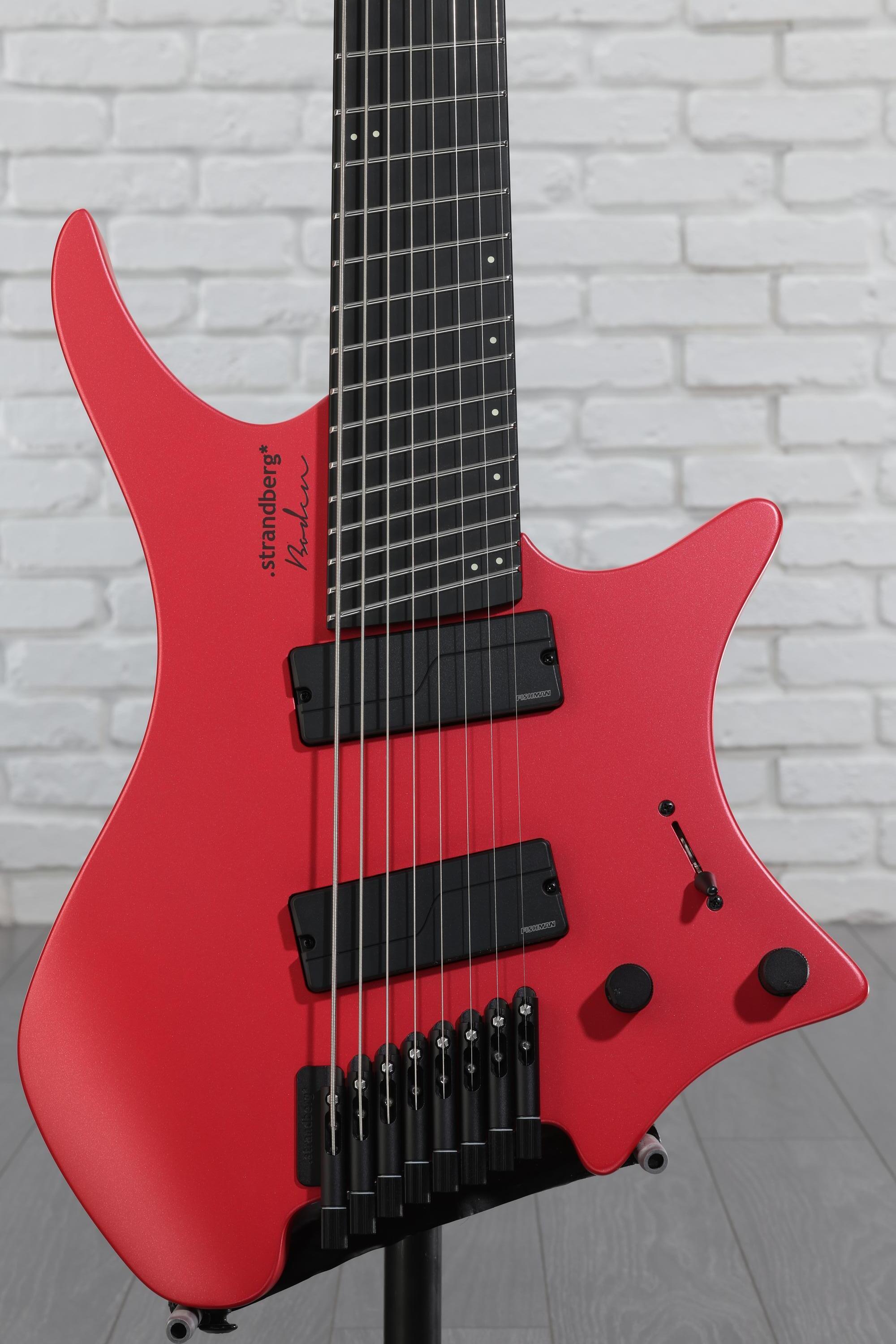 Strandberg Boden Metal NX 8 Electric Guitar - Blood Red