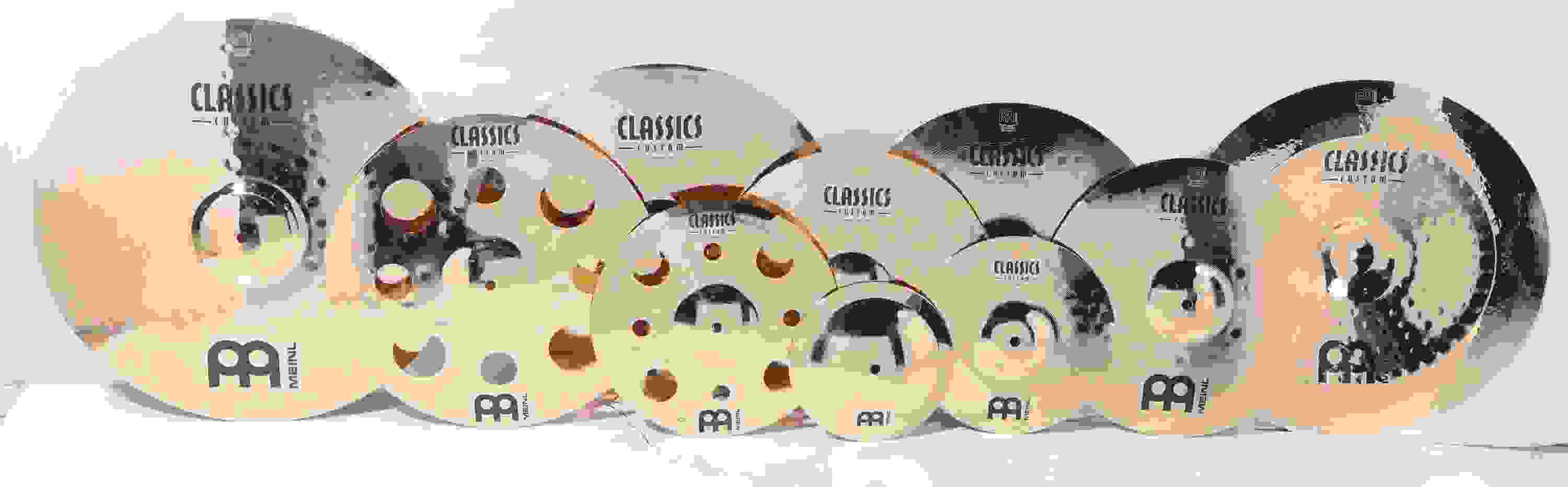 Meinl Cymbals Classics Custom Triple Bonus Set - 14/16/16/18/18/20 inch - with Free 8/10/12 inch