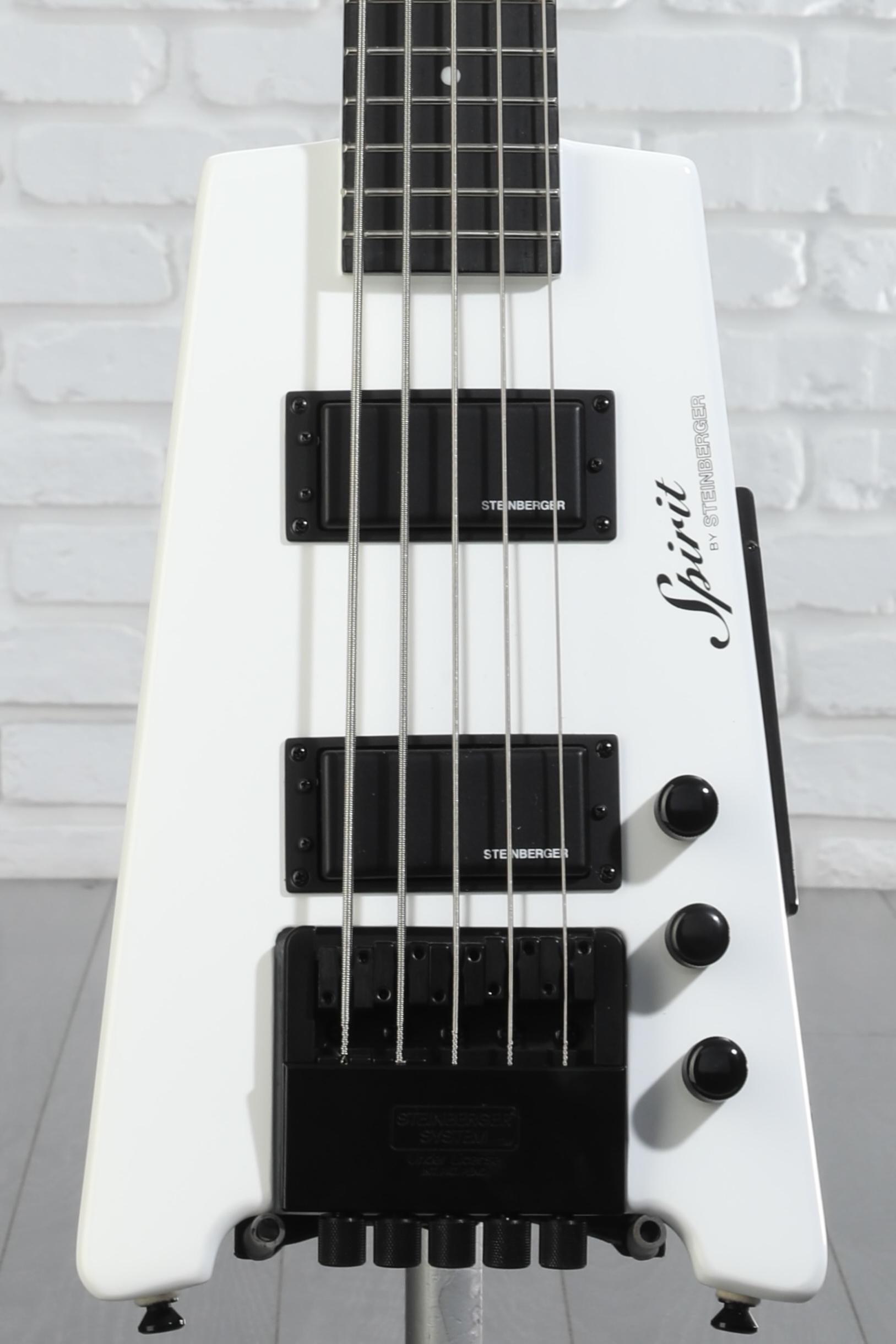 Steinberger Spirit XT-25 5弦　エレキベース ホワイト Steinberger Spirit XT-25 5-string Bass Guitar - White
