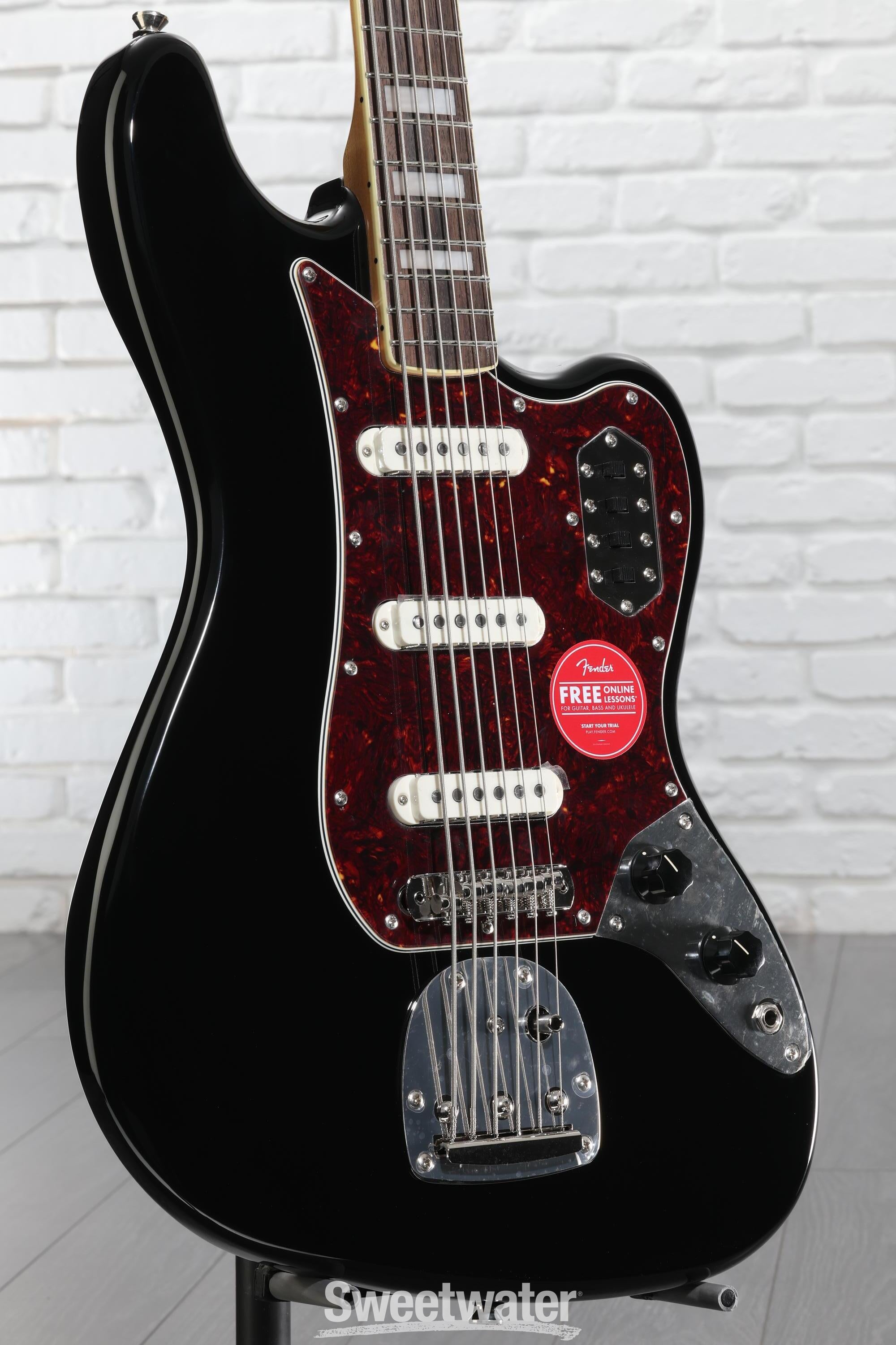 SQUIER　6弦ベース　Classic Vibe Bass VI Black Squier Classic Vibe Bass VI Black – Chicago Music Exchange