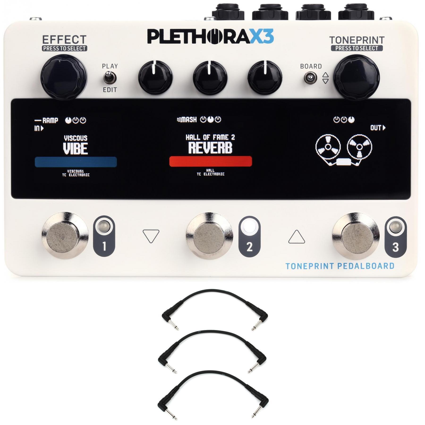 TC Electronic Plethora X3 TonePrint Multi-FX Pedalboard | Sweetwater